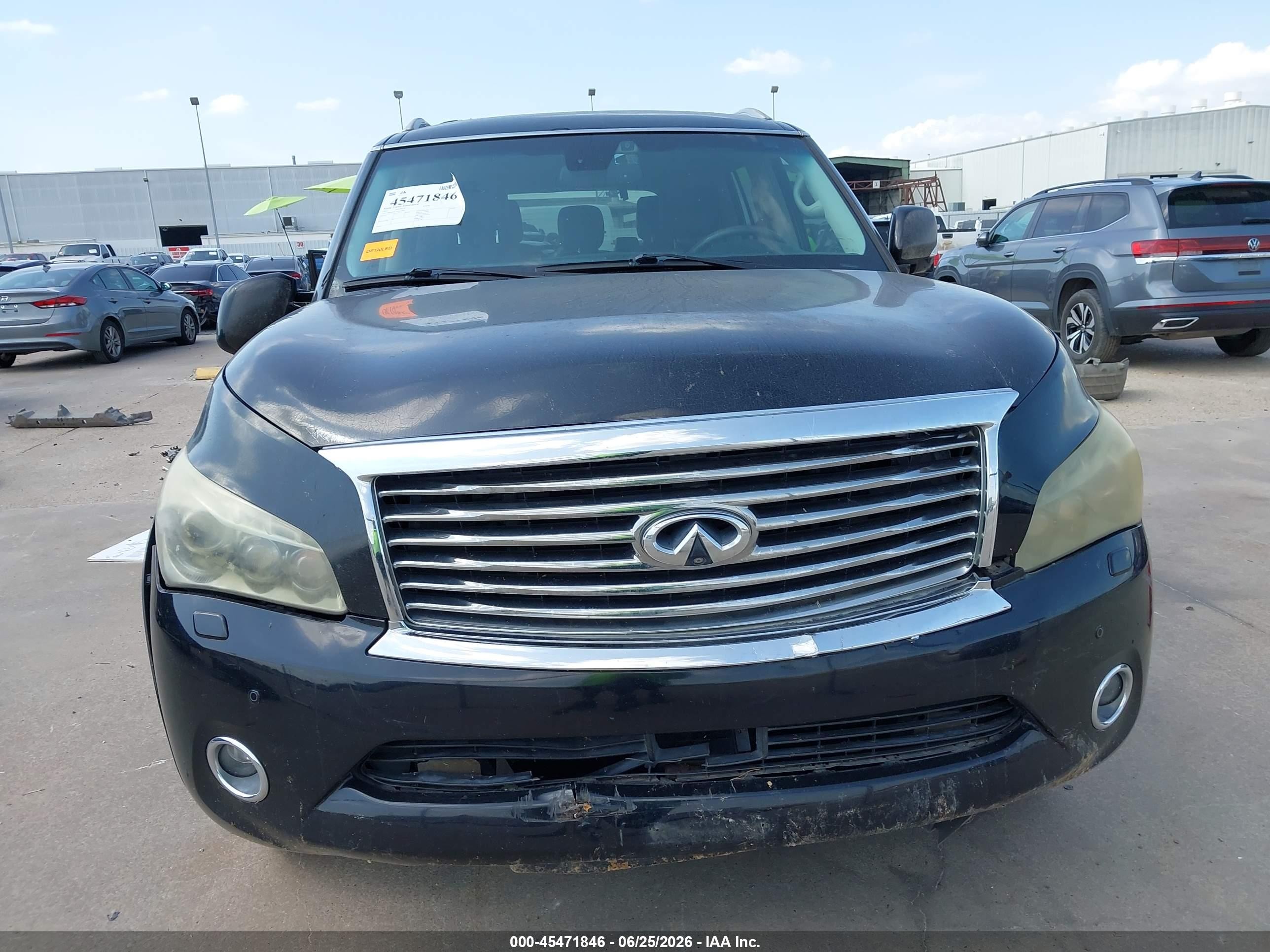 2012 Infiniti Qx56   Черный vin: JN8AZ2NC7C9315066