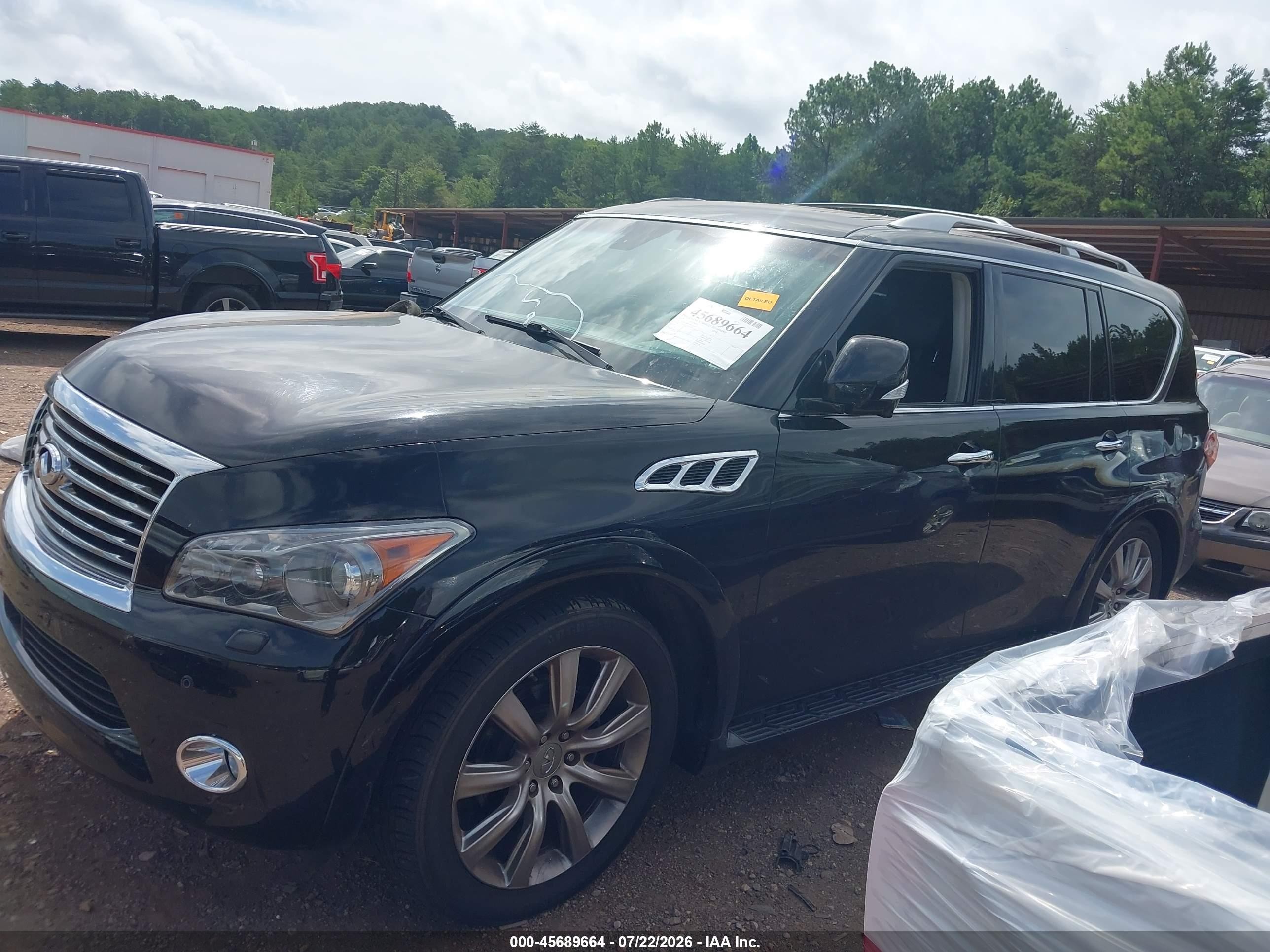 2013 Infiniti Qx56   Black vin: JN8AZ2NC7D9350269