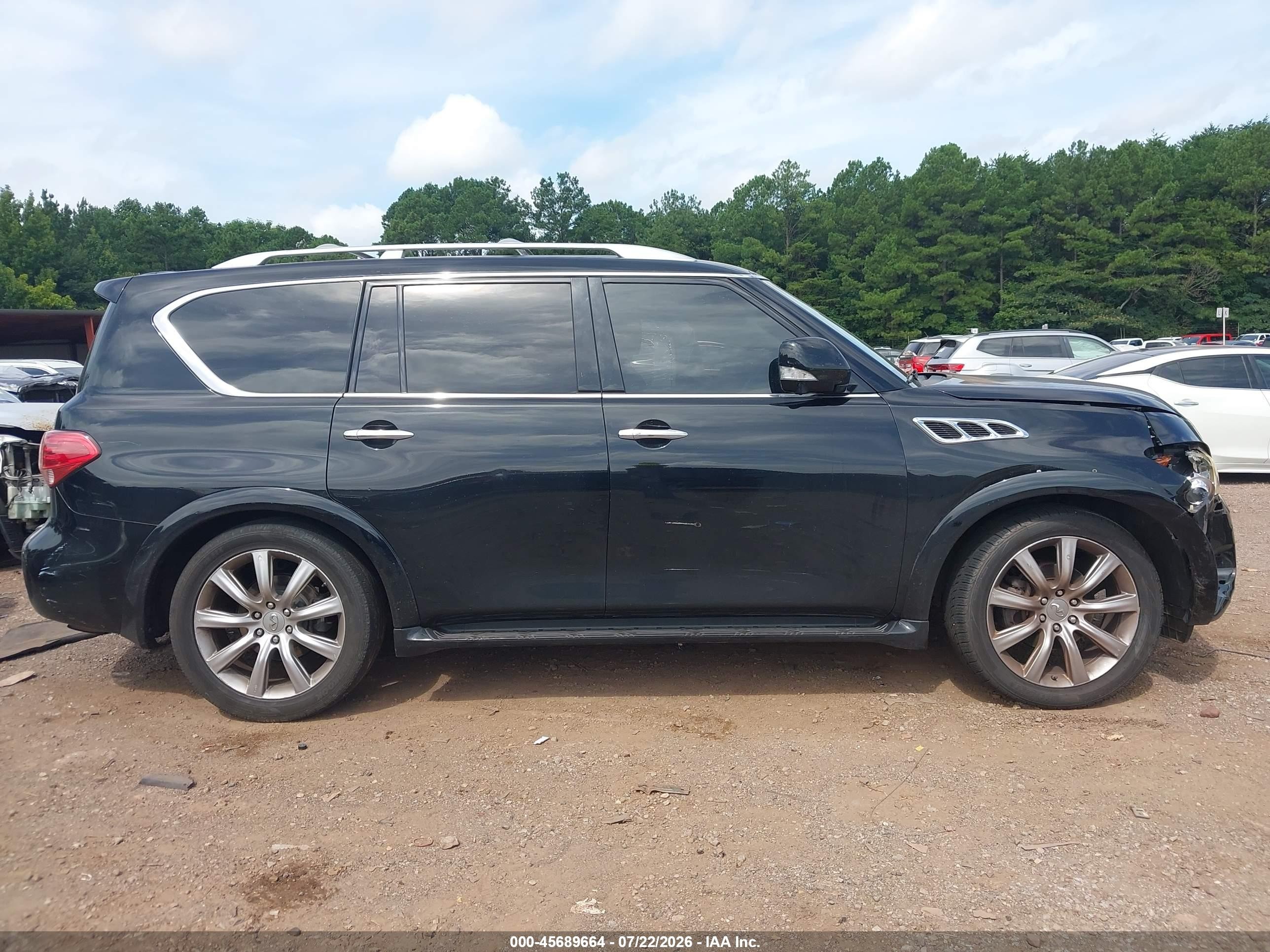 2013 Infiniti Qx56   Black vin: JN8AZ2NC7D9350269