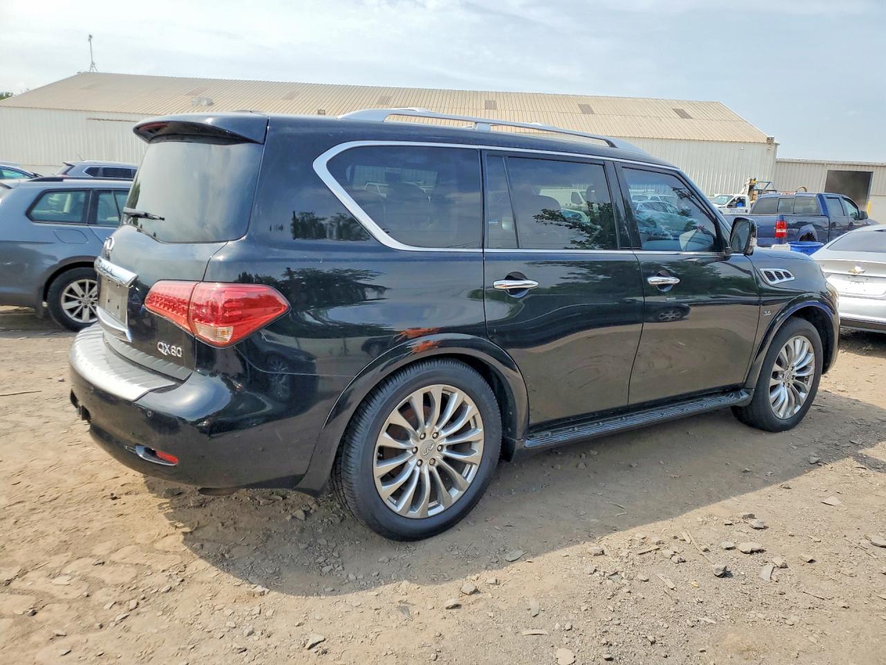 2015 Infiniti Qx80 Base Черный vin: JN8AZ2NC7F9370976