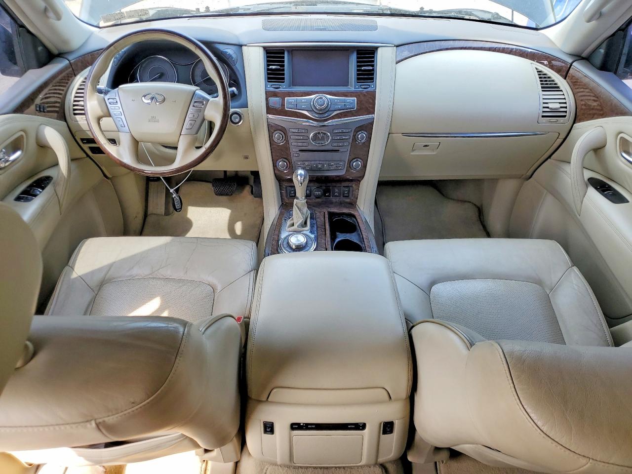 2015 Infiniti Qx80 Base Черный vin: JN8AZ2NC7F9370976