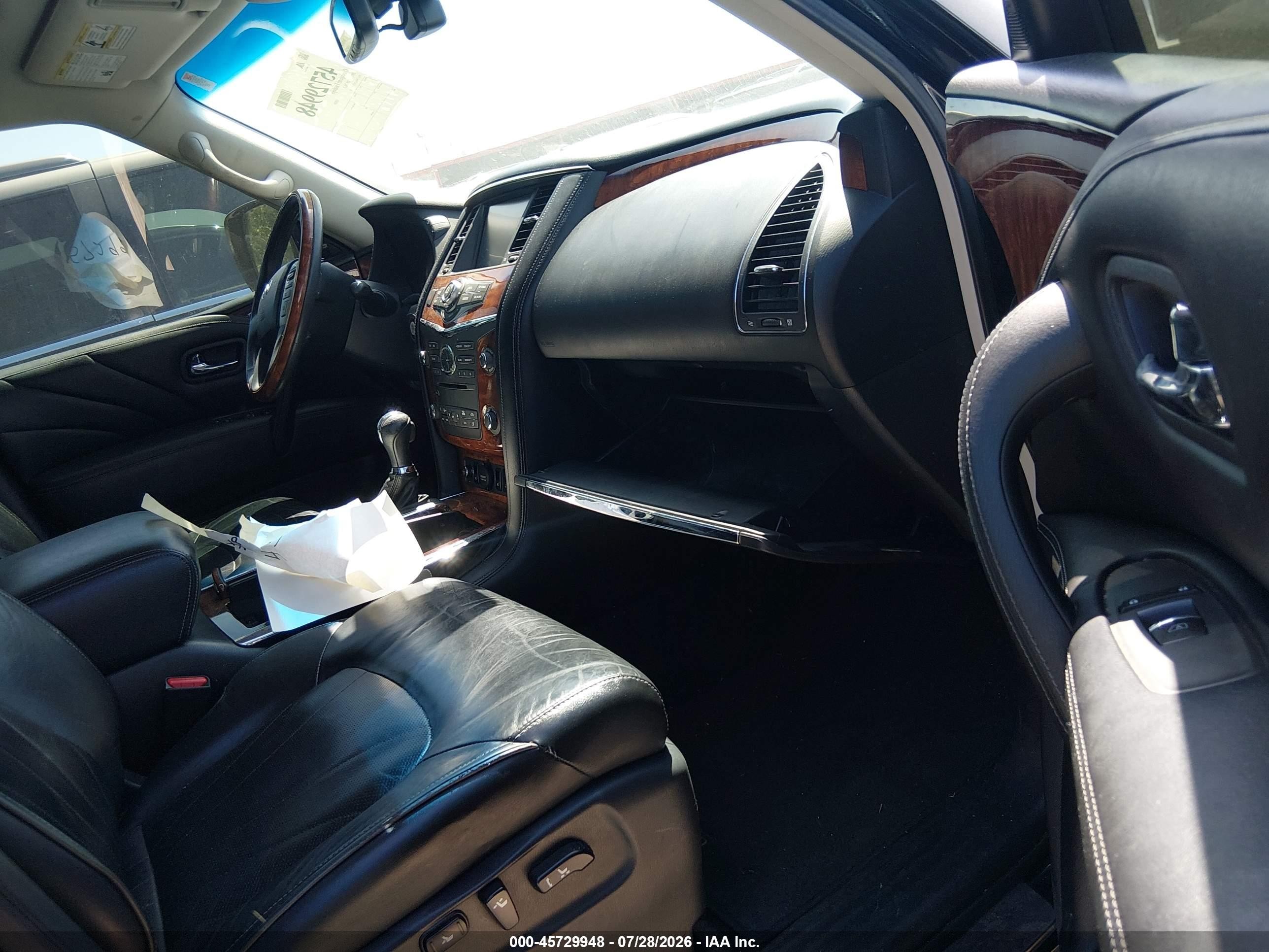 2015 Infiniti Qx80   Black vin: JN8AZ2NC7F9371139