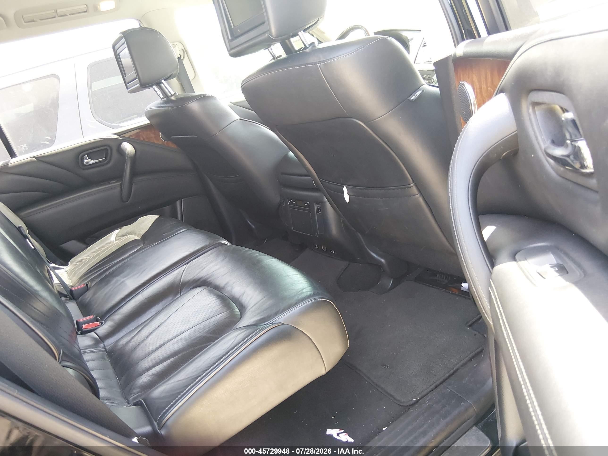 2015 Infiniti Qx80   Black vin: JN8AZ2NC7F9371139