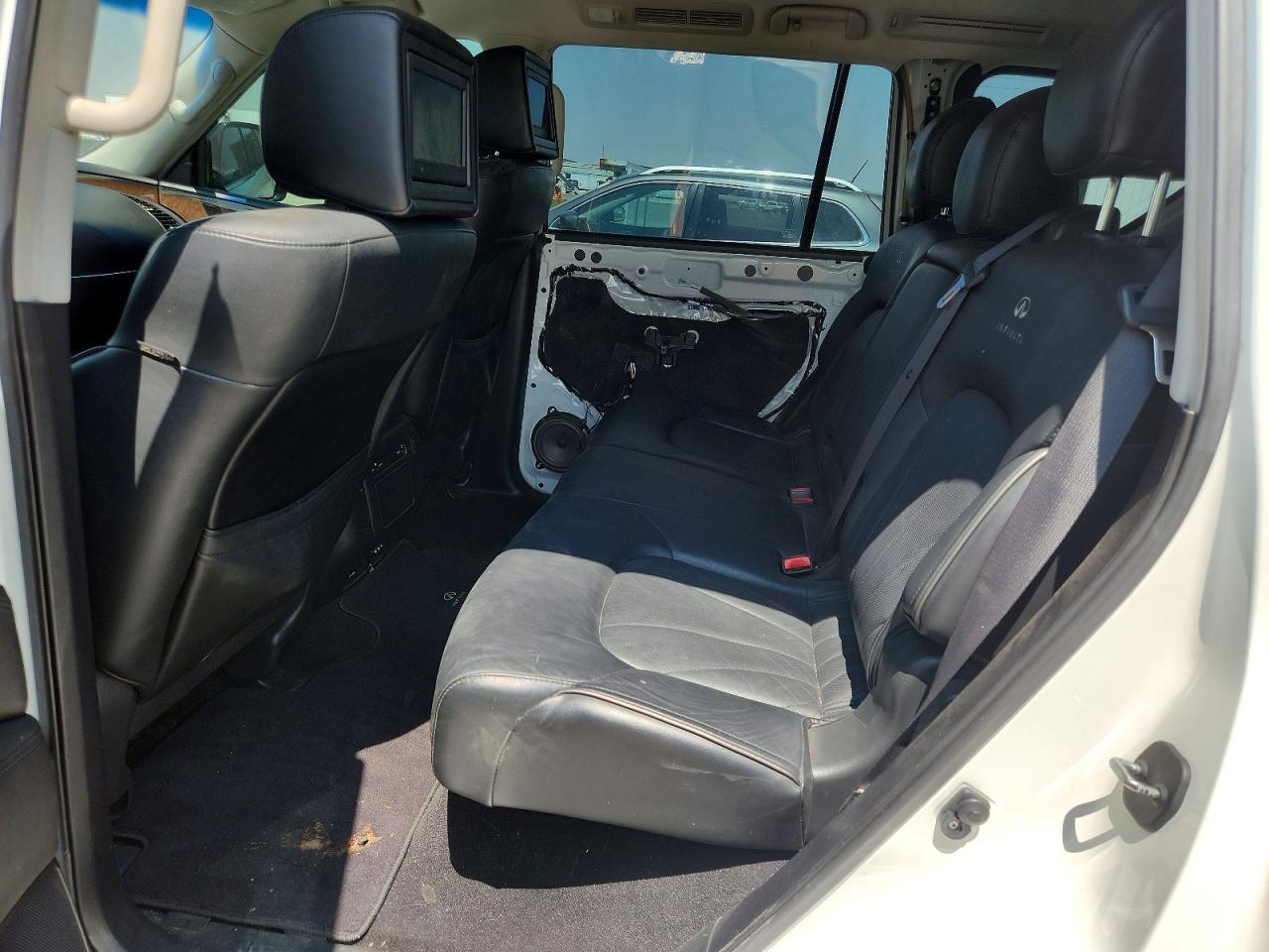 2011 Infiniti Qx56 Base White vin: JN8AZ2NC8B9302731