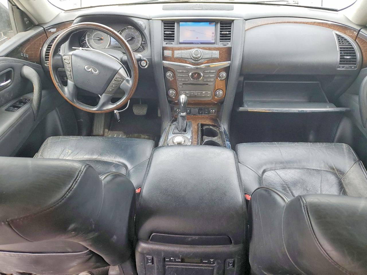 2012 Infiniti Qx56 Base Silver vin: JN8AZ2NC9C9316459