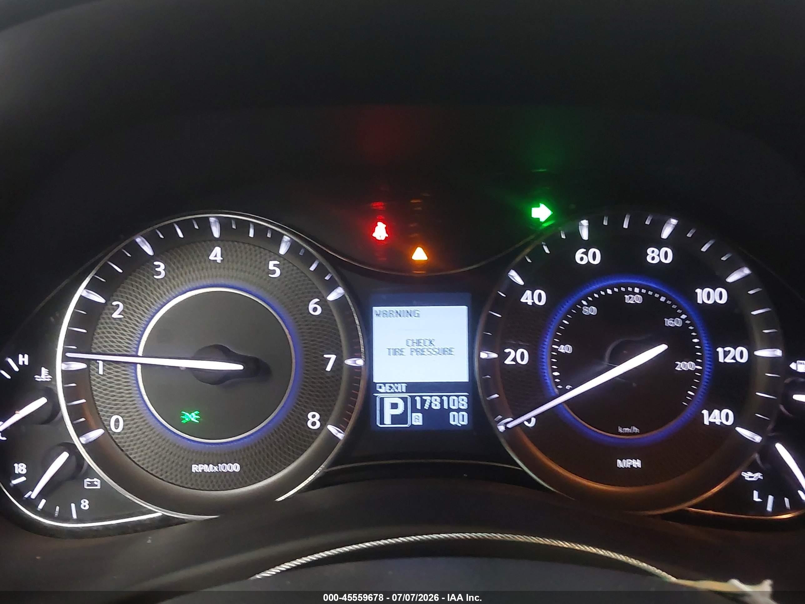 2012 Infiniti Qx56   White vin: JN8AZ2NC9C9316770