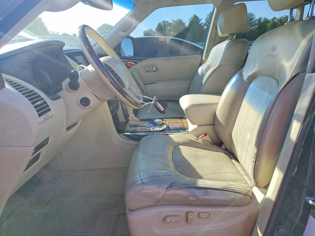 2014 Infiniti Qx80 Base Black vin: JN8AZ2NC9E9350937