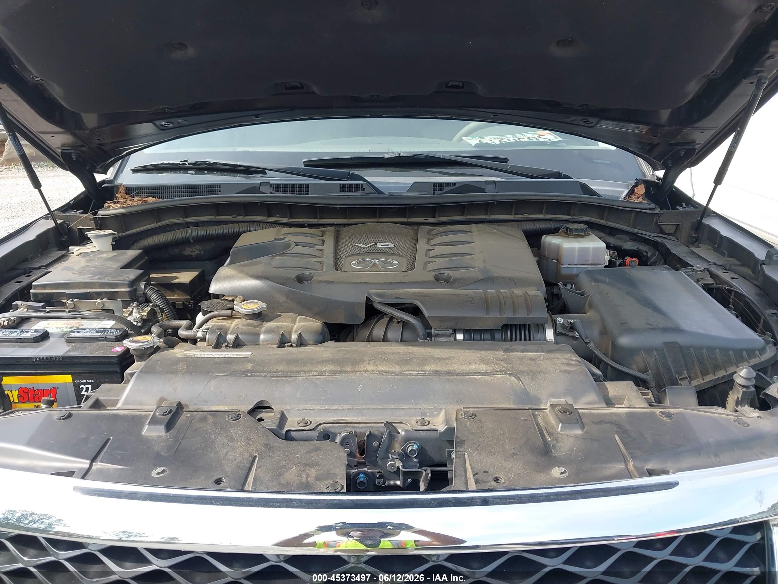 2015 Infiniti Qx80   Black vin: JN8AZ2NC9F9370459