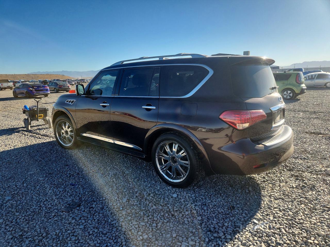 2011 Infiniti Qx56 Base Фиолетовый vin: JN8AZ2NCXB9301421