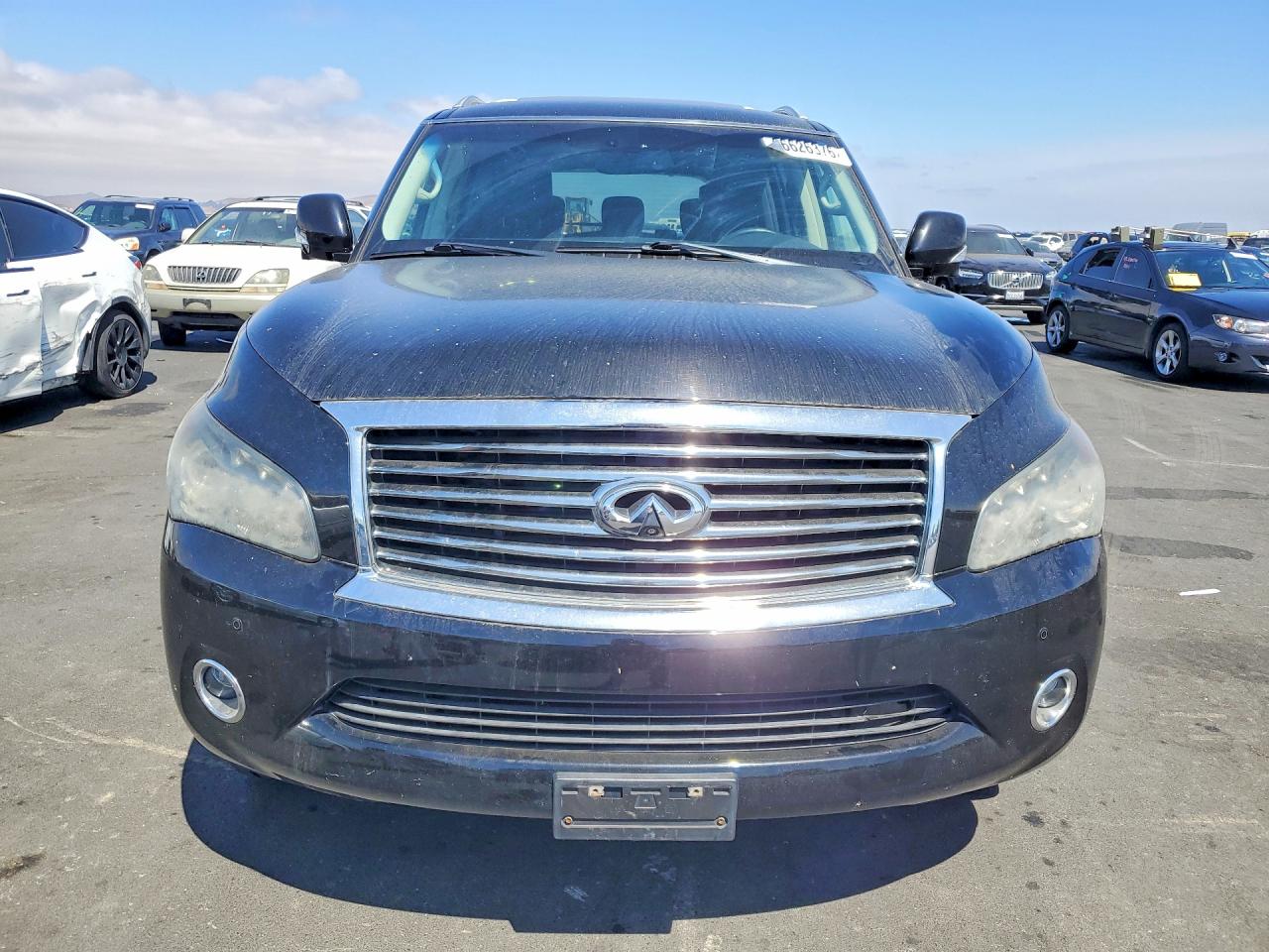 2012 Infiniti Qx56 Base Black vin: JN8AZ2NCXC9317846
