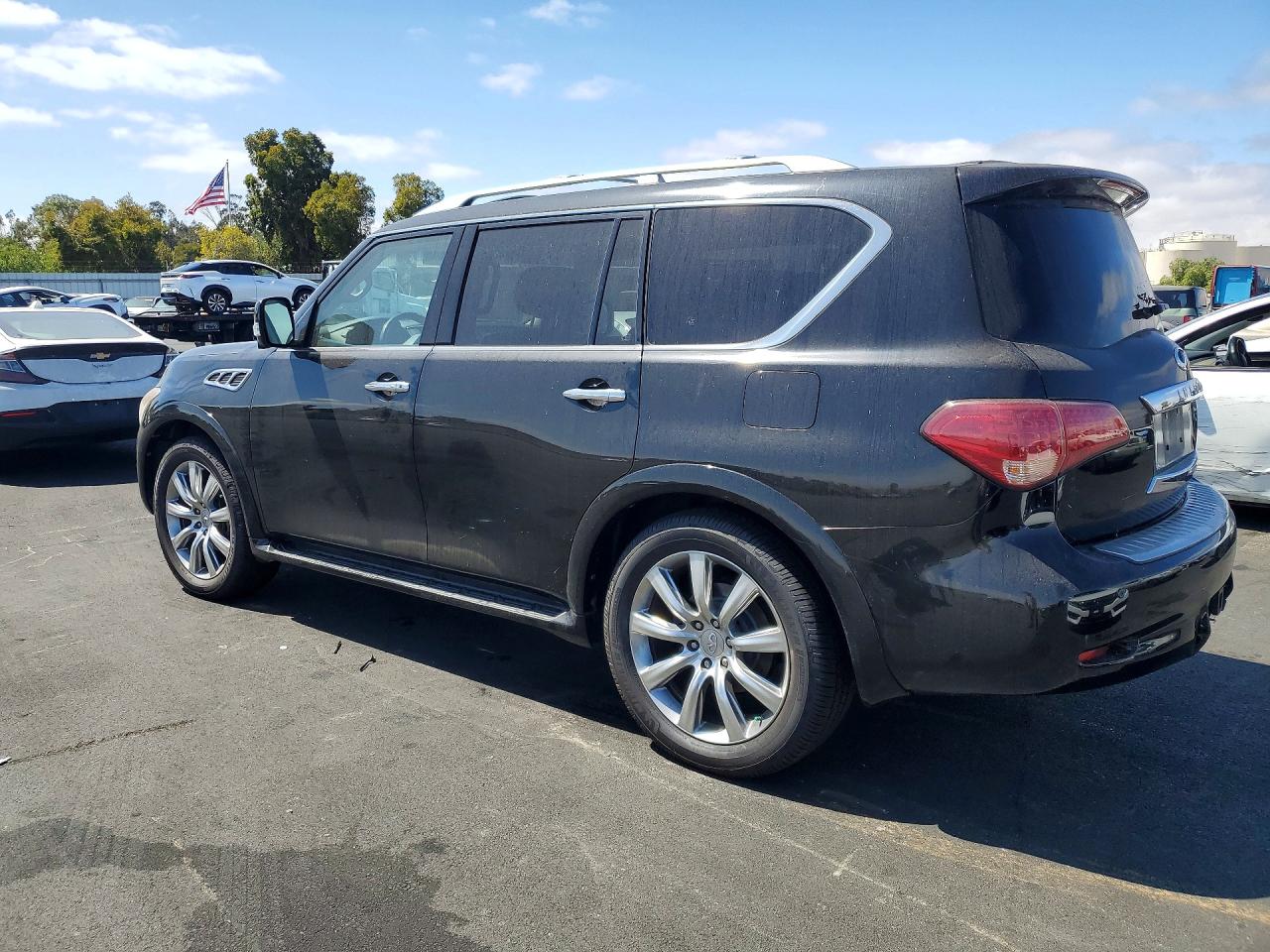 2012 Infiniti Qx56 Base Black vin: JN8AZ2NCXC9317846