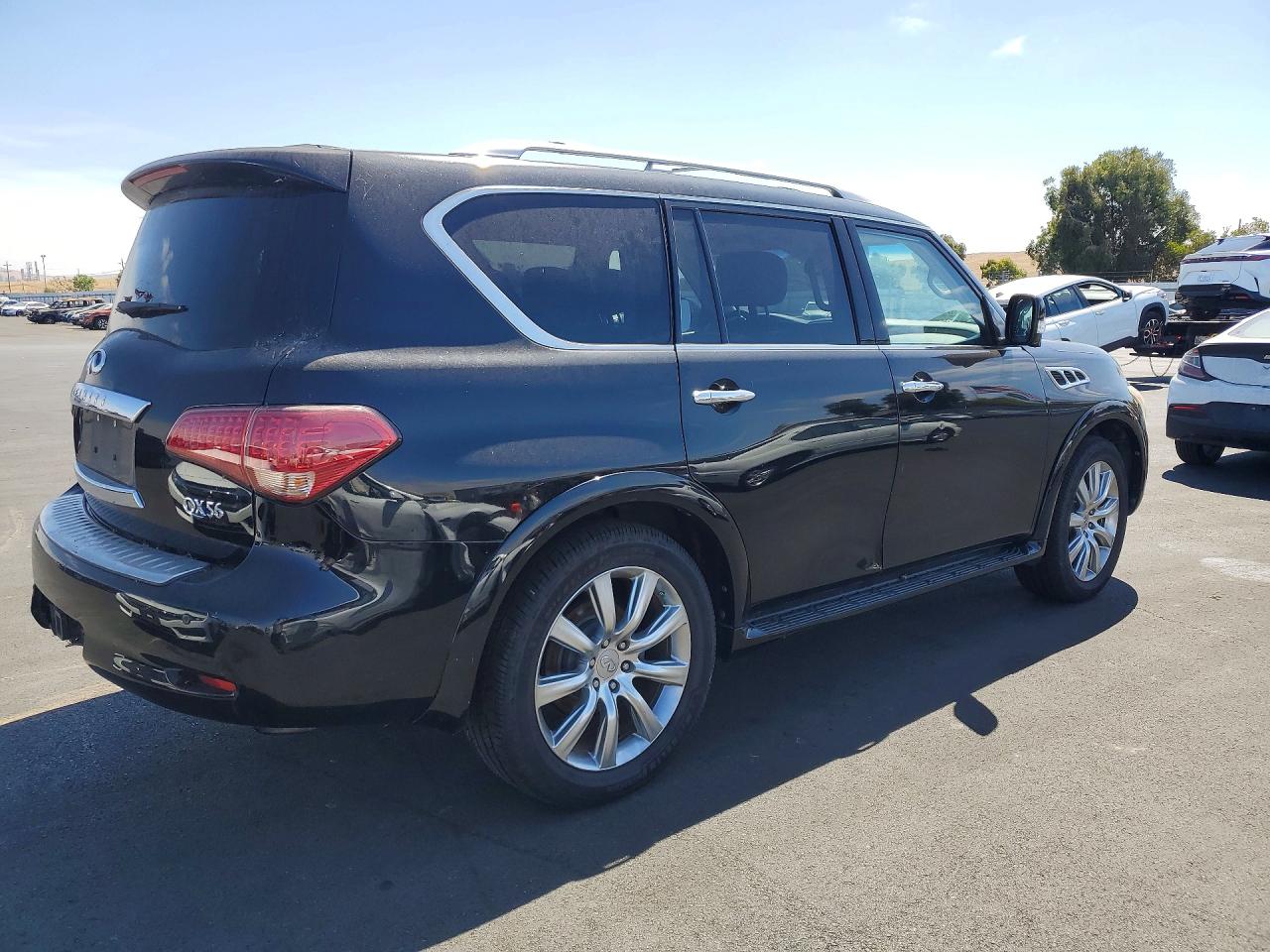 2012 Infiniti Qx56 Base Black vin: JN8AZ2NCXC9317846