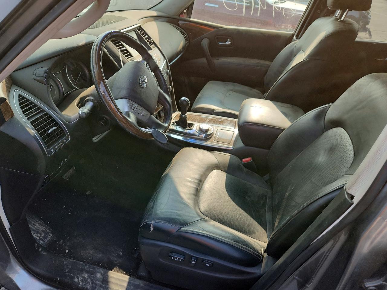 2015 Infiniti Qx80 Base Gray vin: JN8AZ2NCXF9371832