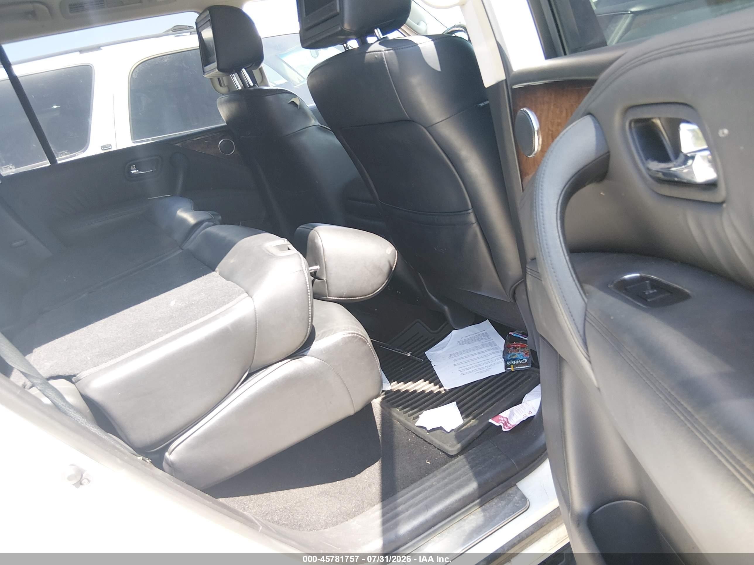 2011 Infiniti Qx56   Белый vin: JN8AZ2ND0B9701383