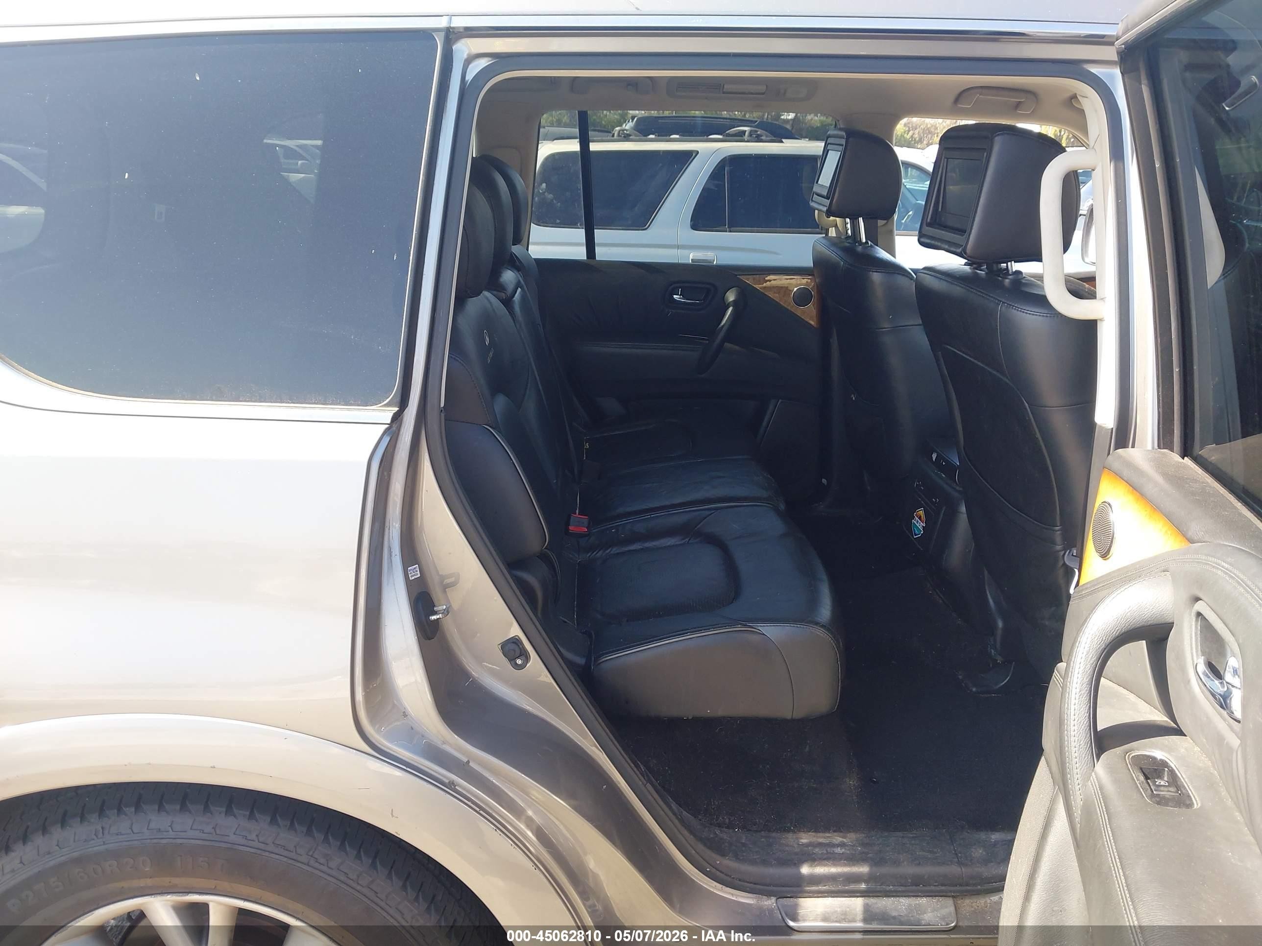 2011 Infiniti Qx56   Silver vin: JN8AZ2ND0B9701898