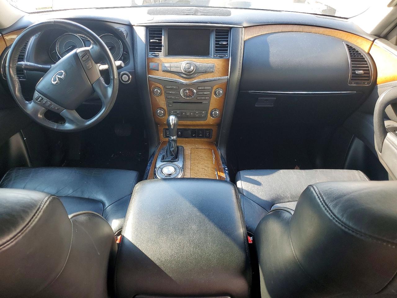 2012 Infiniti Qx56 Base White vin: JN8AZ2ND1C9716105