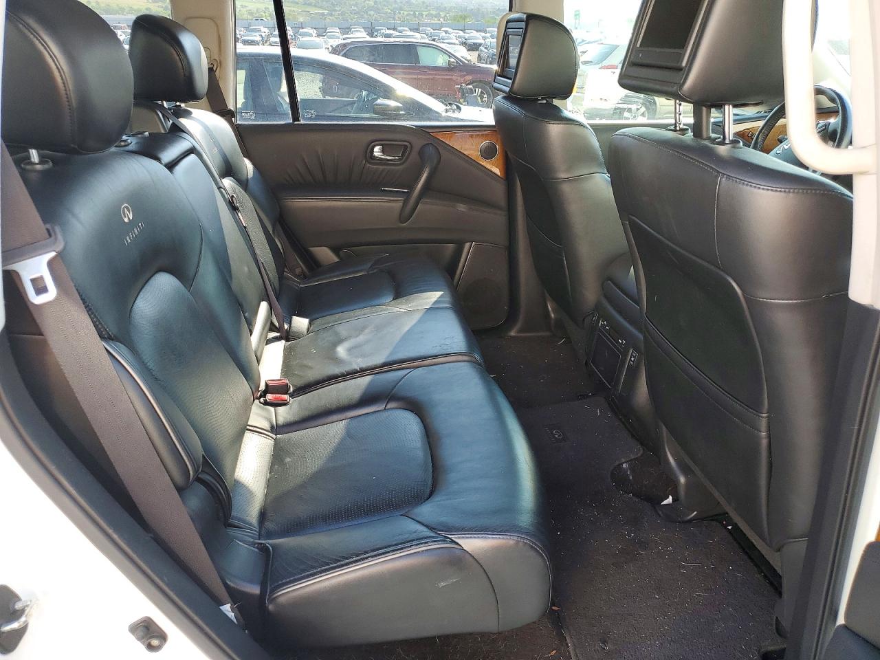 2012 Infiniti Qx56 Base White vin: JN8AZ2ND1C9716105