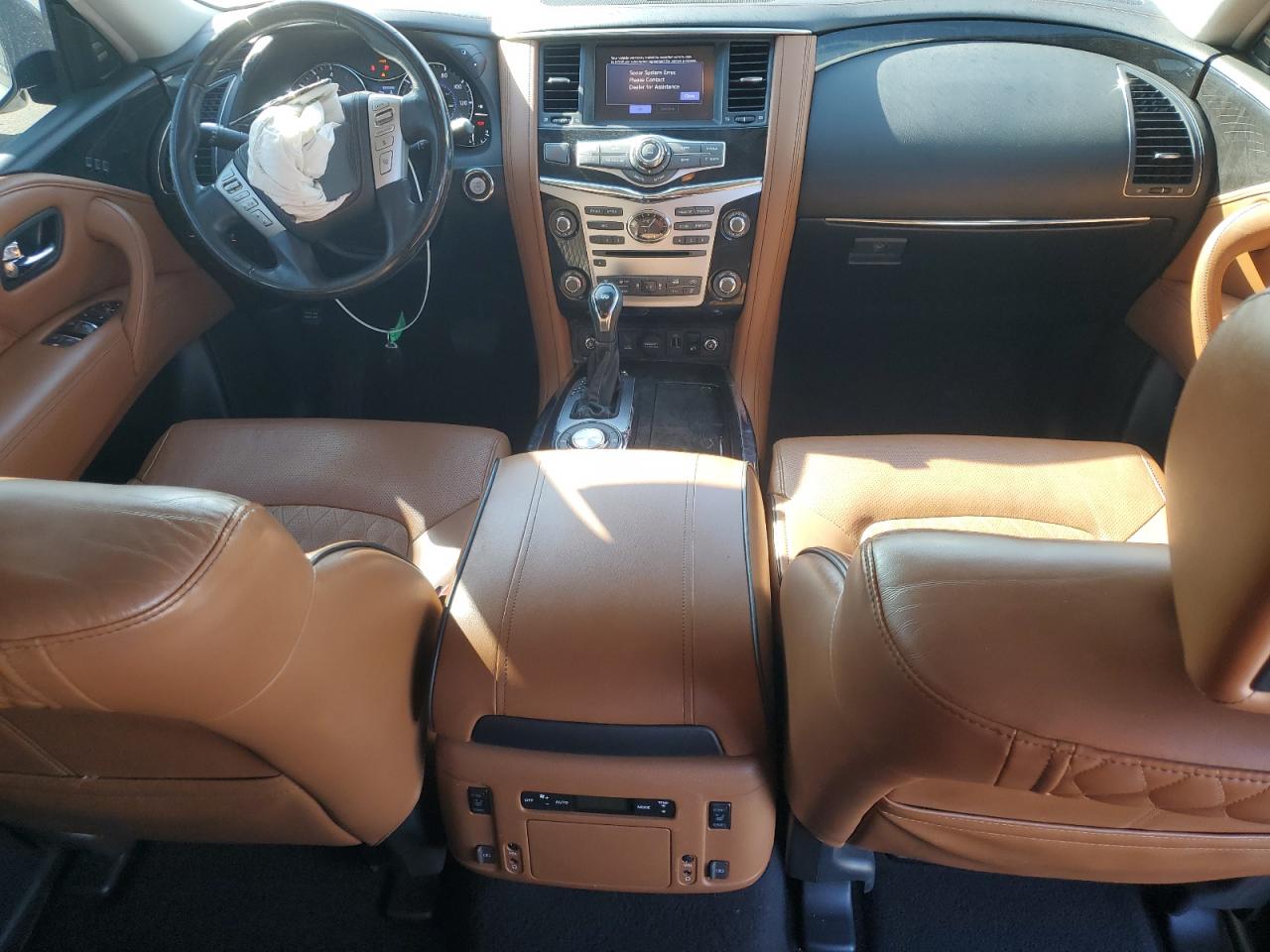 2018 Infiniti Qx80 Base White vin: JN8AZ2ND1J9840288