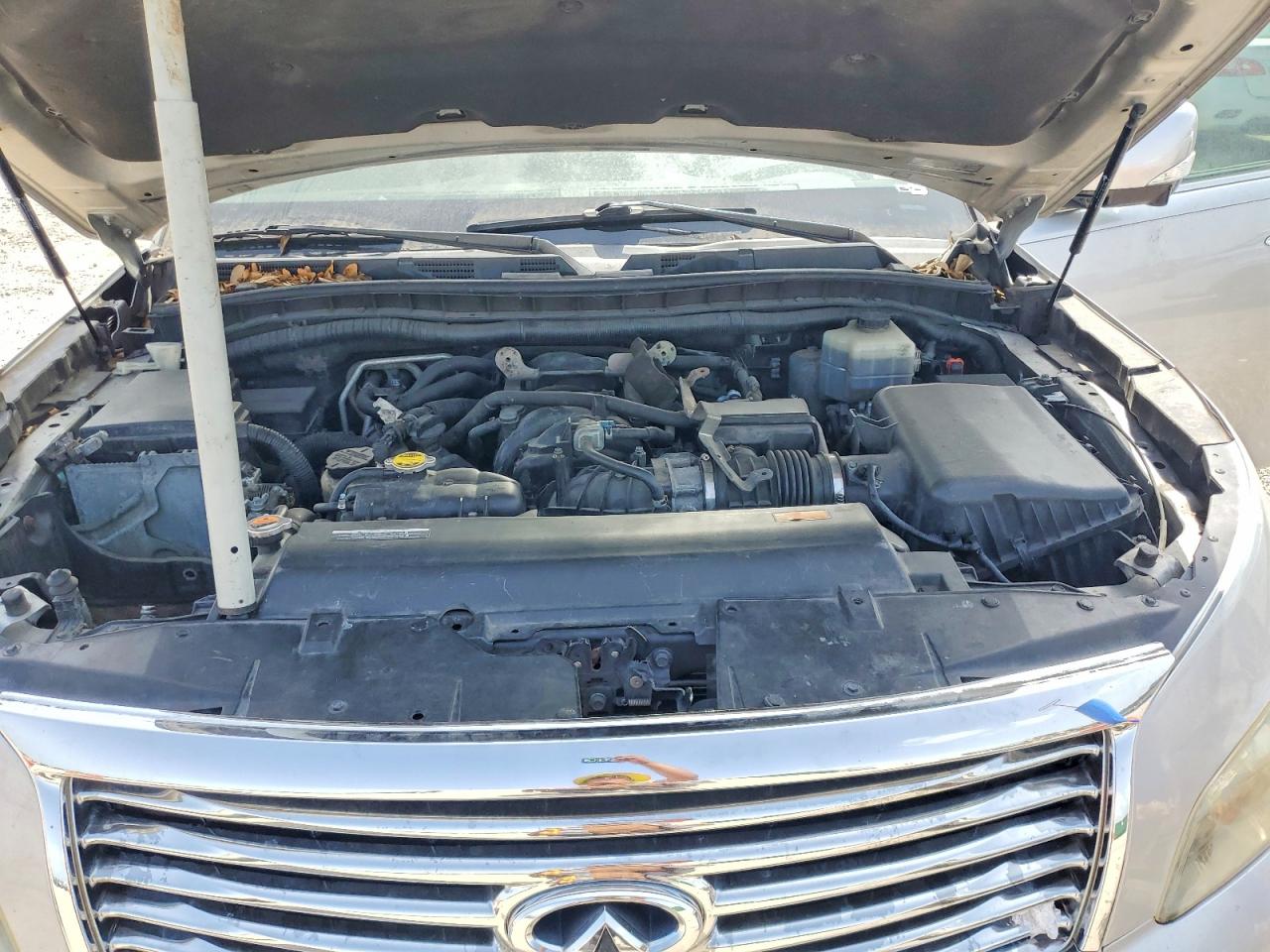 2011 Infiniti Qx56 Base Silver vin: JN8AZ2ND2B9701188