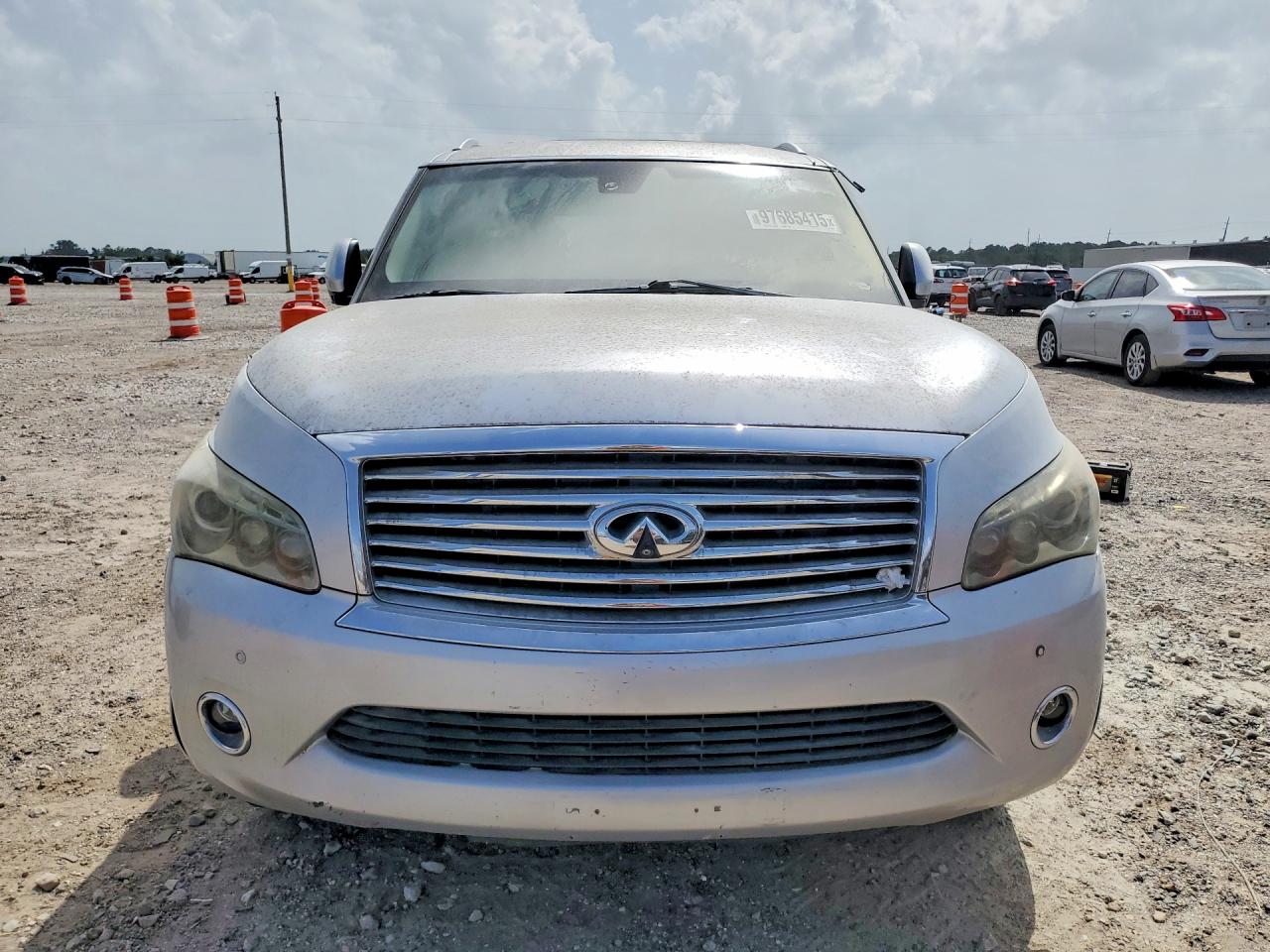 2011 Infiniti Qx56 Base Silver vin: JN8AZ2ND2B9701188