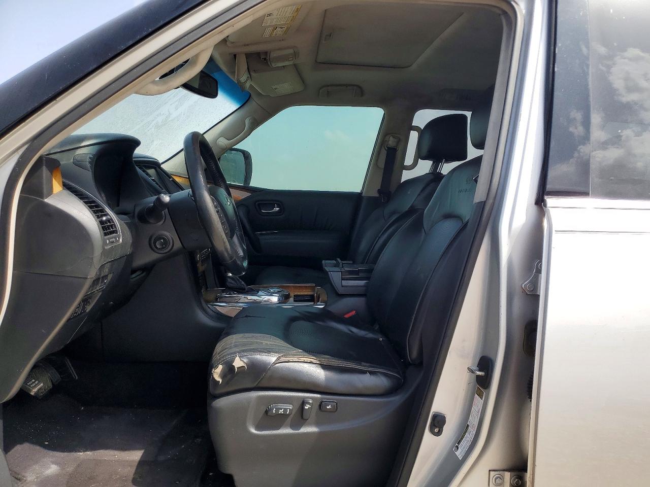 2011 Infiniti Qx56 Base Silver vin: JN8AZ2ND2B9701188