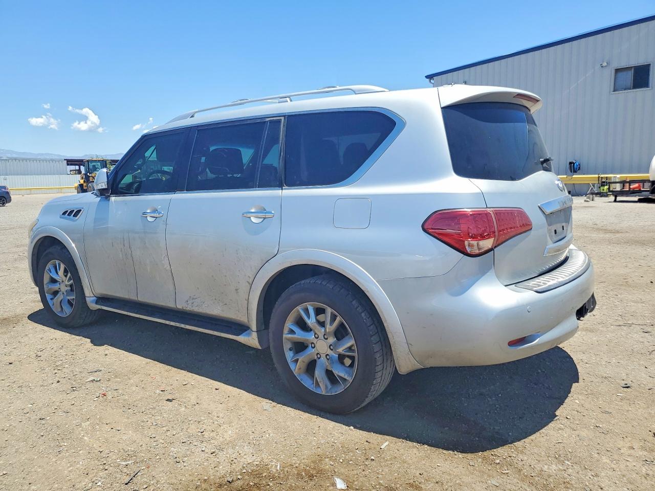 2012 Infiniti Qx56 Base Silver vin: JN8AZ2ND2C9715285