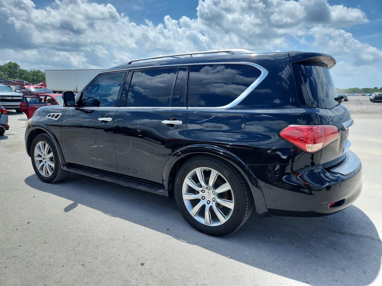 2012 Infiniti Qx56 Base Черный vin: JN8AZ2ND2C9715335