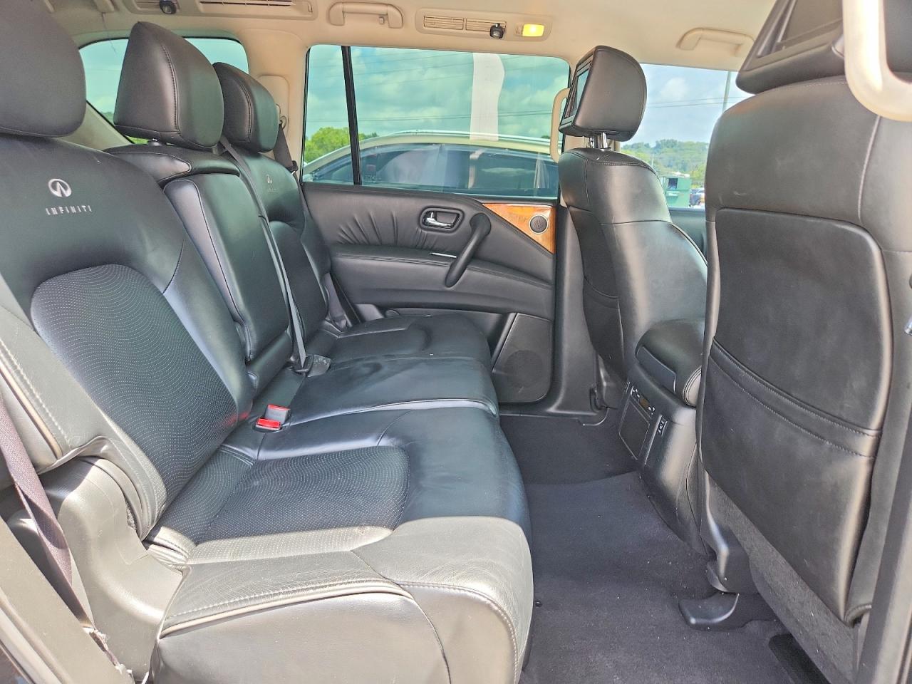 2012 Infiniti Qx56 Base Черный vin: JN8AZ2ND2C9715335