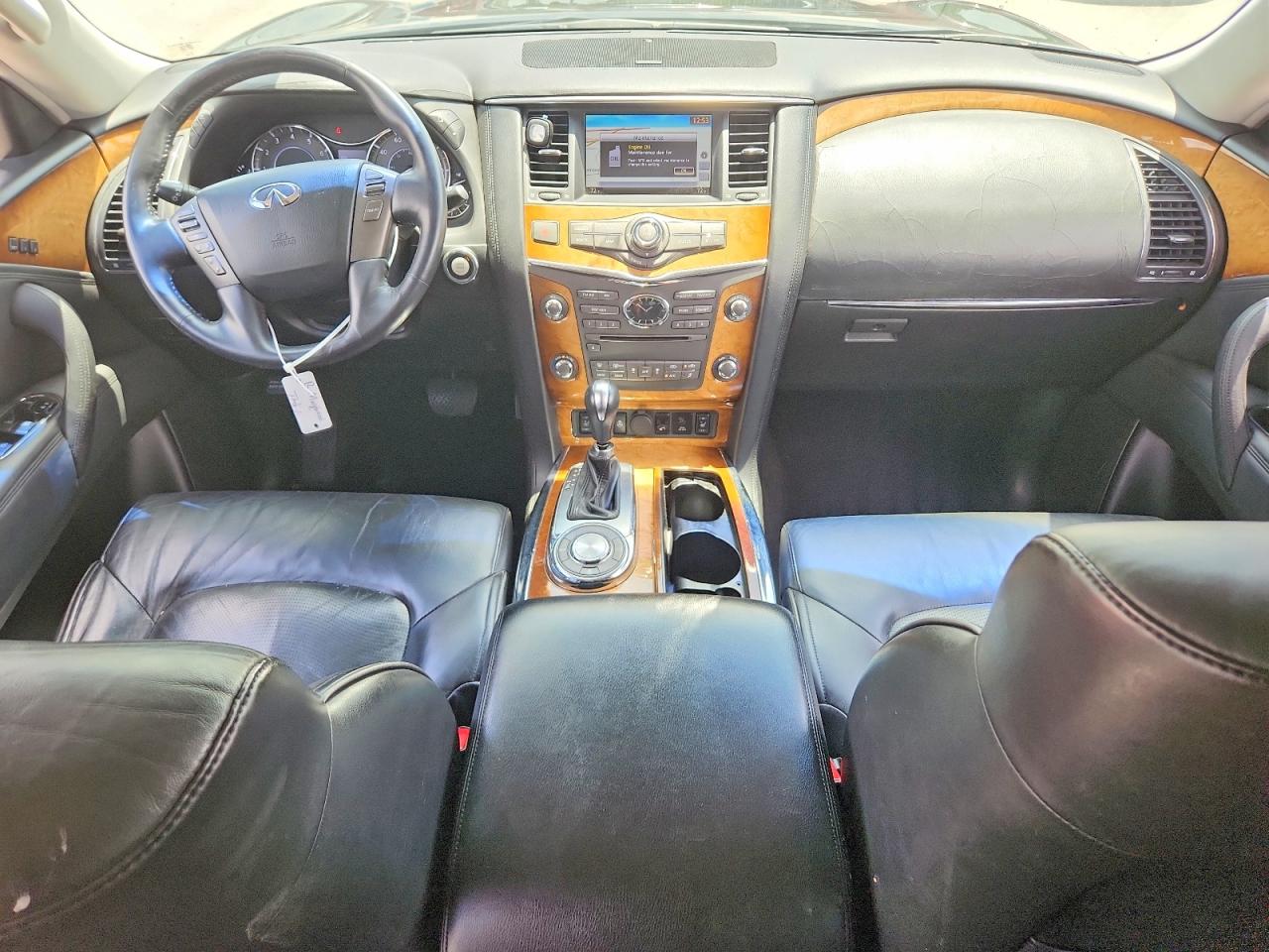 2012 Infiniti Qx56 Base Черный vin: JN8AZ2ND2C9715335