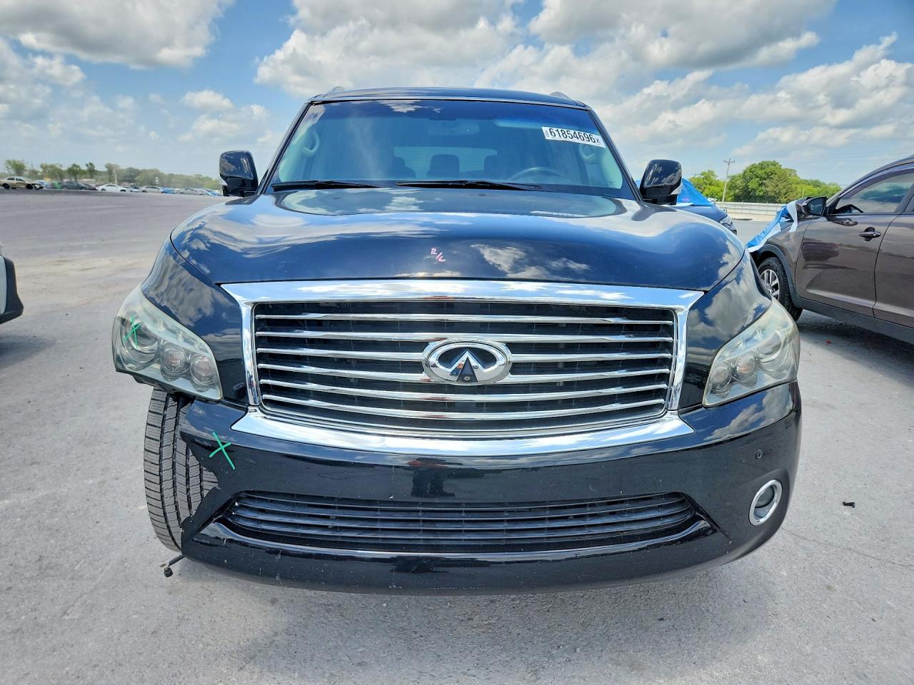 2012 Infiniti Qx56 Base Черный vin: JN8AZ2ND2C9715335