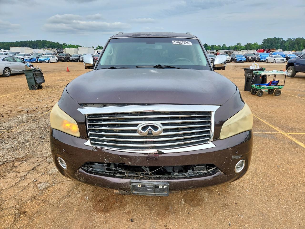 2013 Infiniti Qx56 Base Purple vin: JN8AZ2ND2D9730273