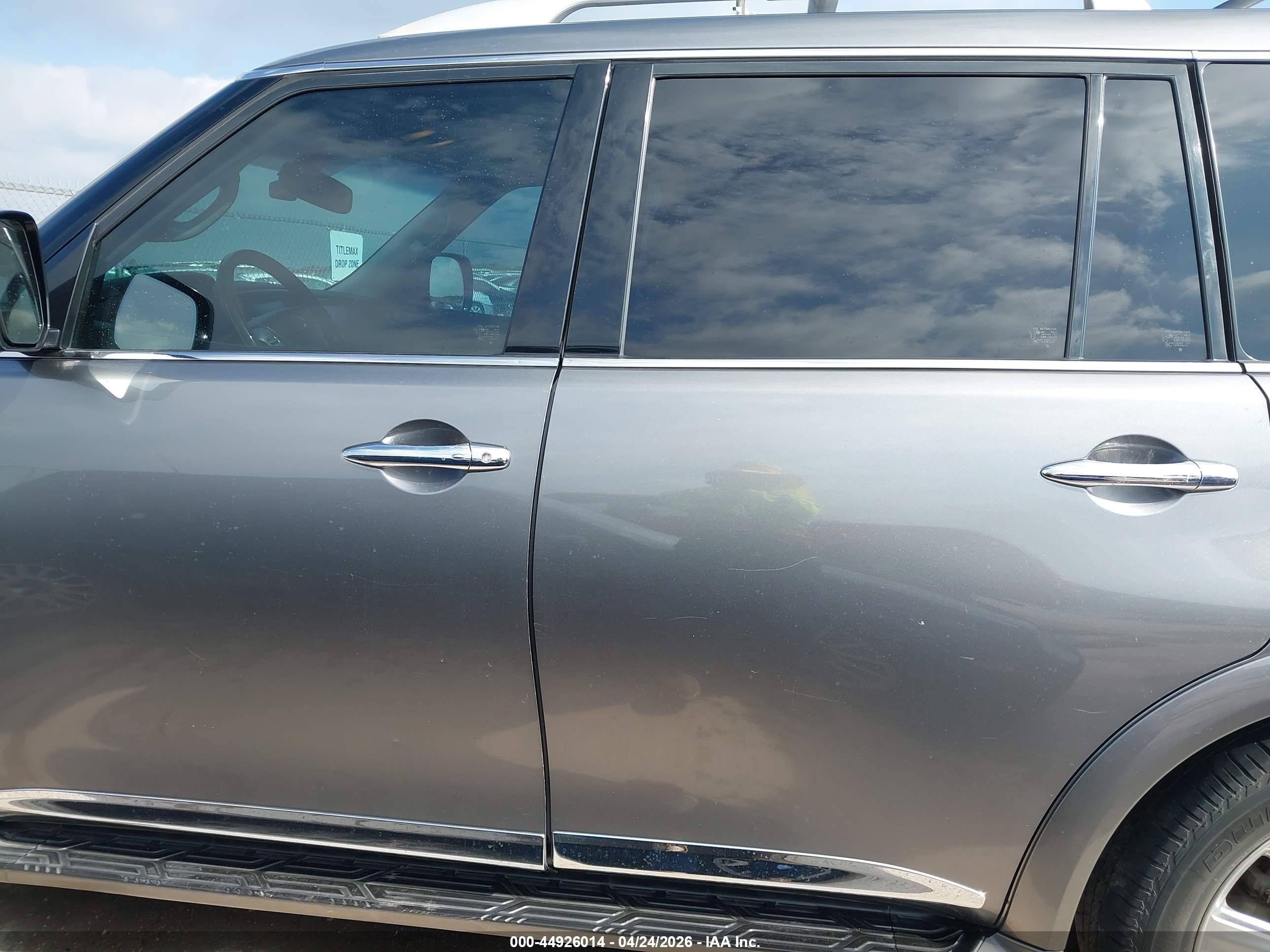 2015 Infiniti Qx80   Gray vin: JN8AZ2ND3F9770381