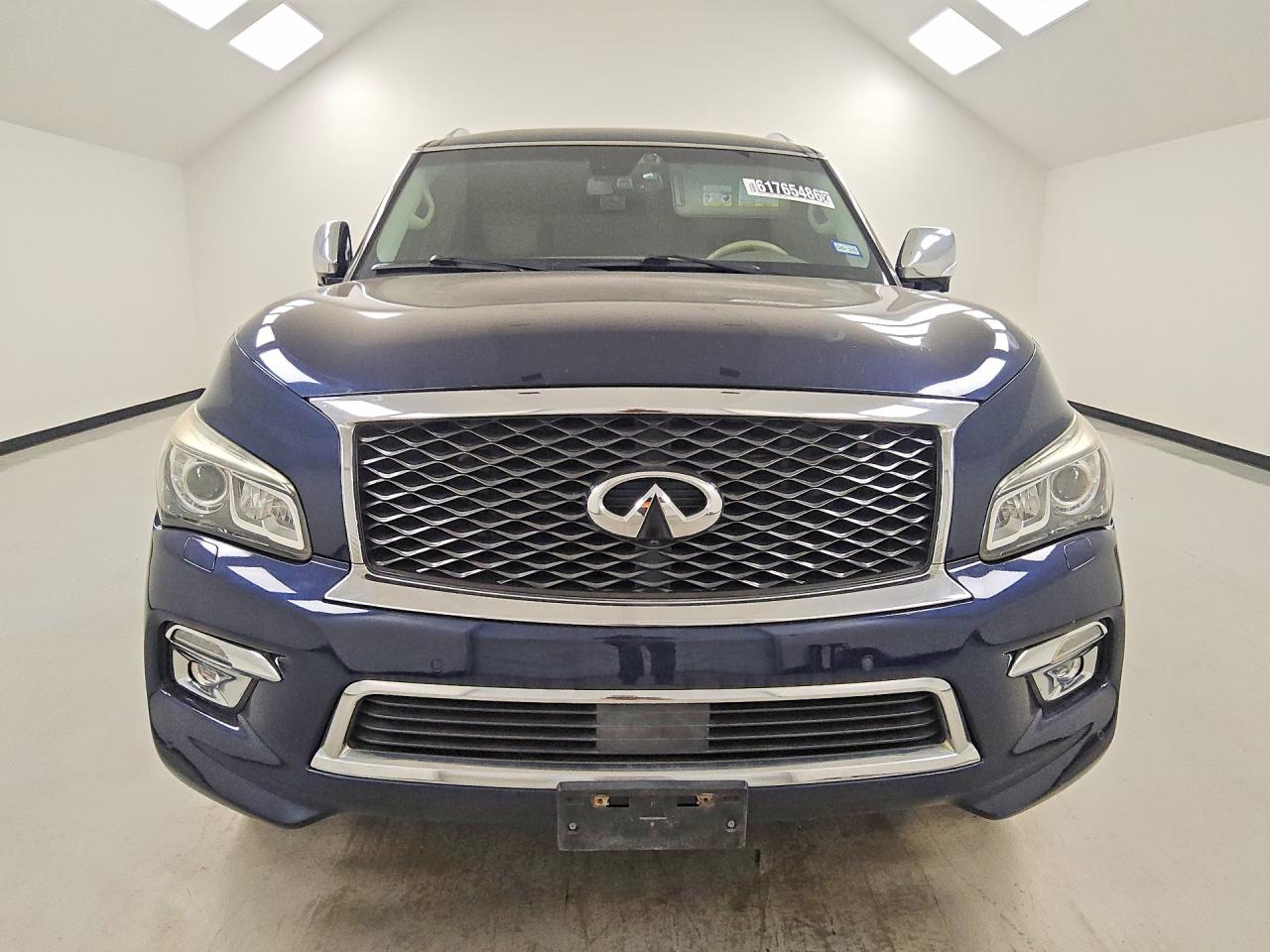 2015 Infiniti Qx80 Base Blue vin: JN8AZ2ND3F9770607