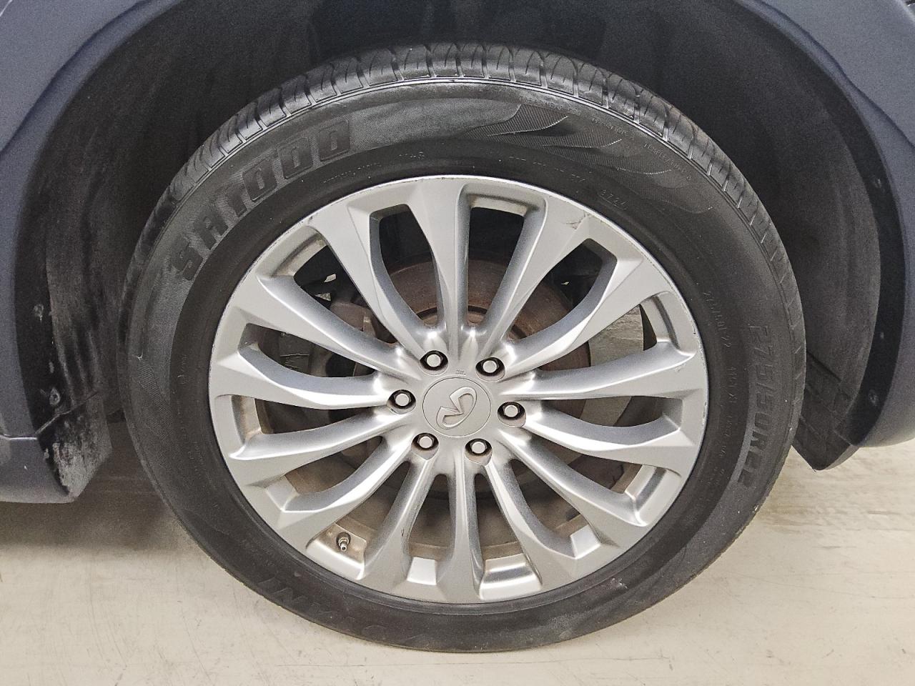 2015 Infiniti Qx80 Base Blue vin: JN8AZ2ND3F9770607 Damage: Right Front Wheel, Curb Rash, > 12 Inches