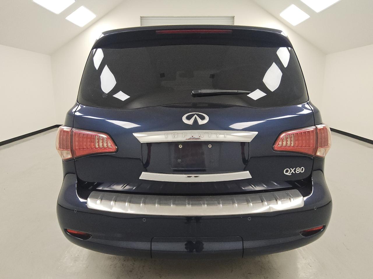 2015 Infiniti Qx80 Base Blue vin: JN8AZ2ND3F9770607 Damage: Rear Bumper, Multiple Dents/No Paint Damage, 4