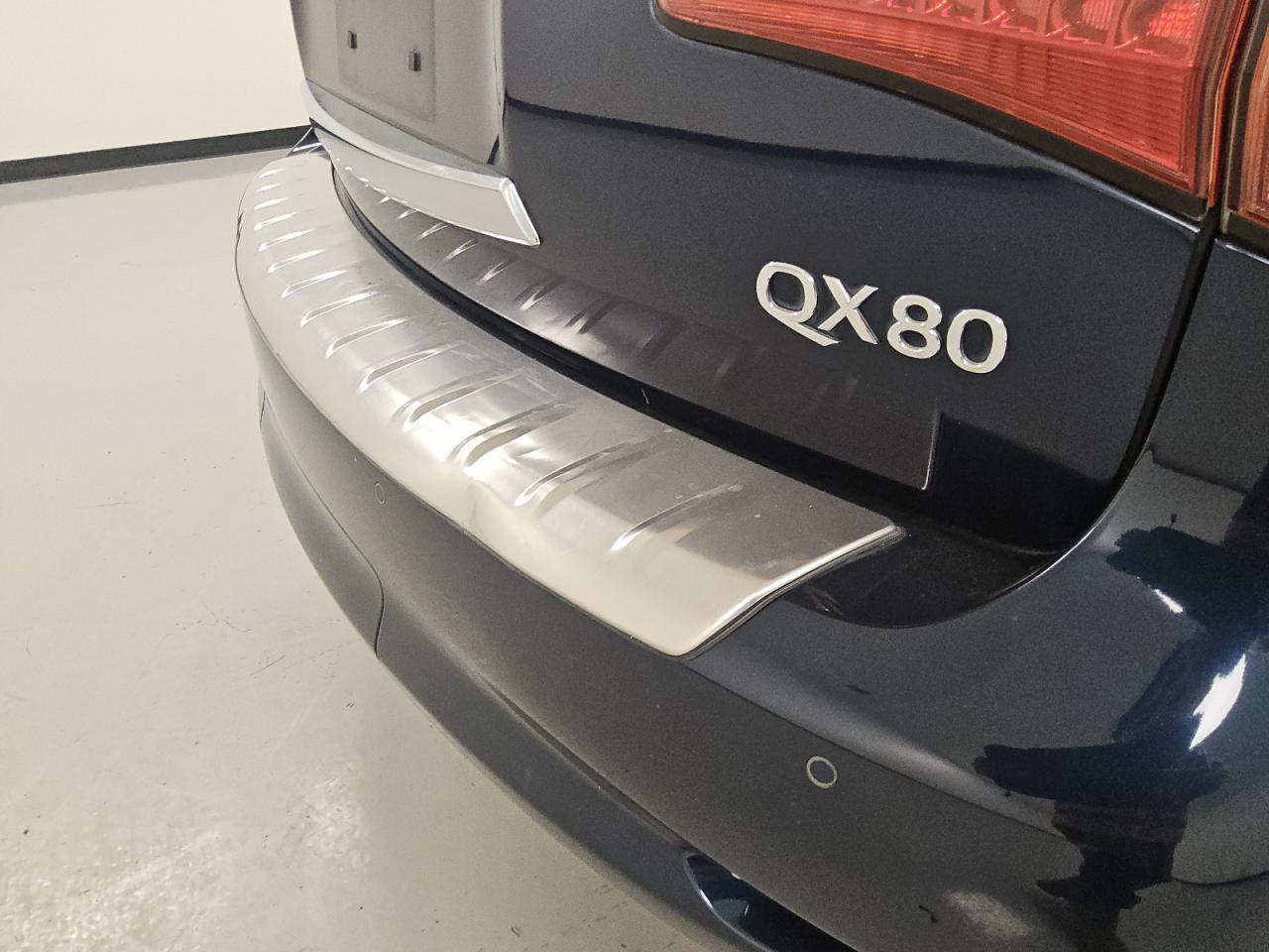 2015 Infiniti Qx80 Base Blue vin: JN8AZ2ND3F9770607 Damage: Rear Bumper, Dent(S) W/No Paint Dmg, 1/8 To 1/2 Inch
