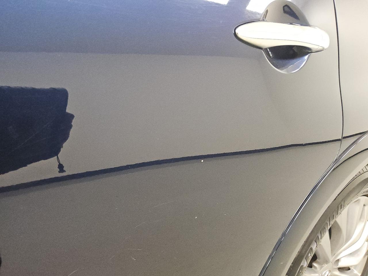 2015 Infiniti Qx80 Base Blue vin: JN8AZ2ND3F9770607 Damage: Left Rear Door, Chipped, 4