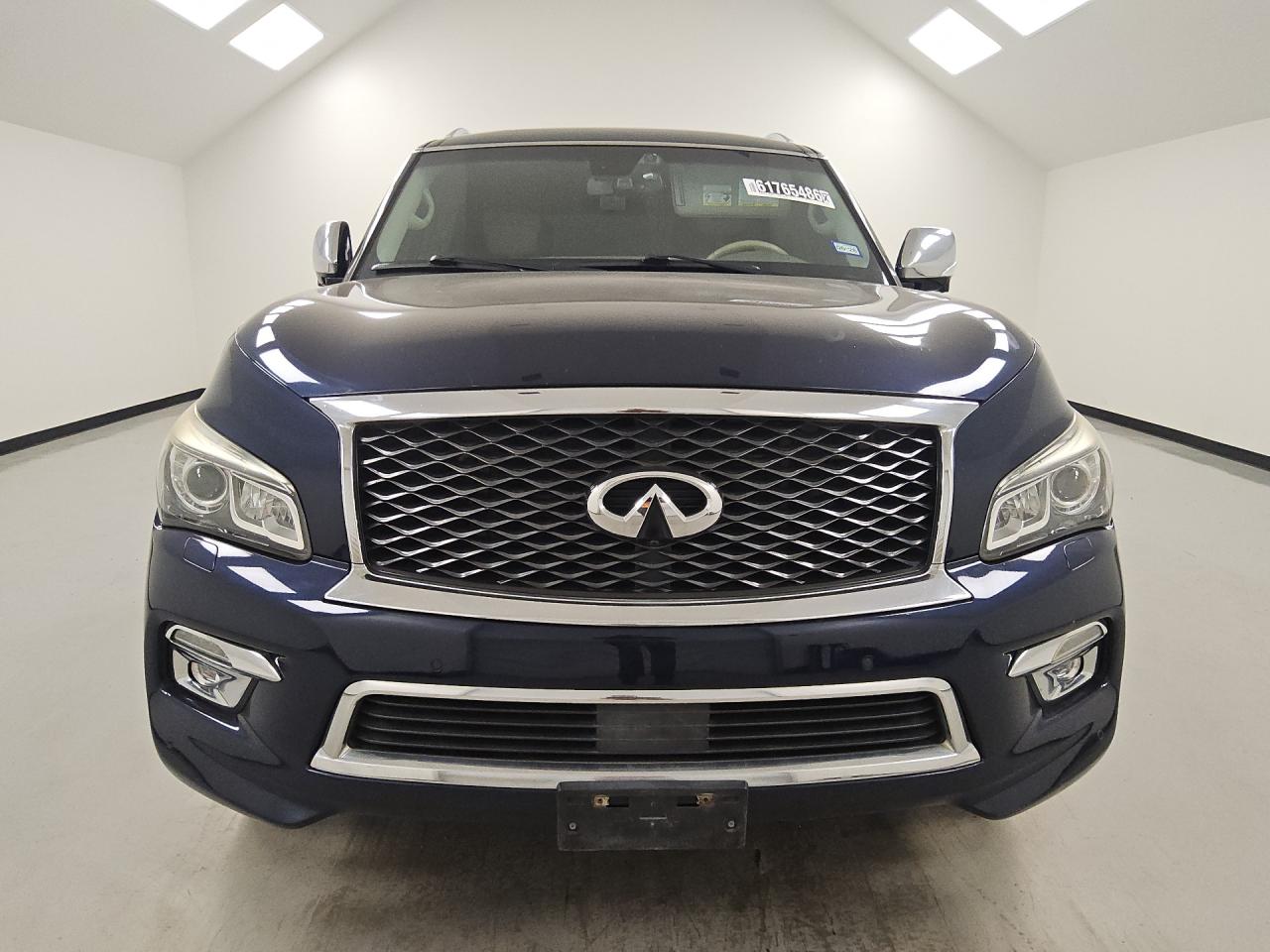 2015 Infiniti Qx80 Base Blue vin: JN8AZ2ND3F9770607 Damage: Overall Vehicle, Chipped, 10 Or More