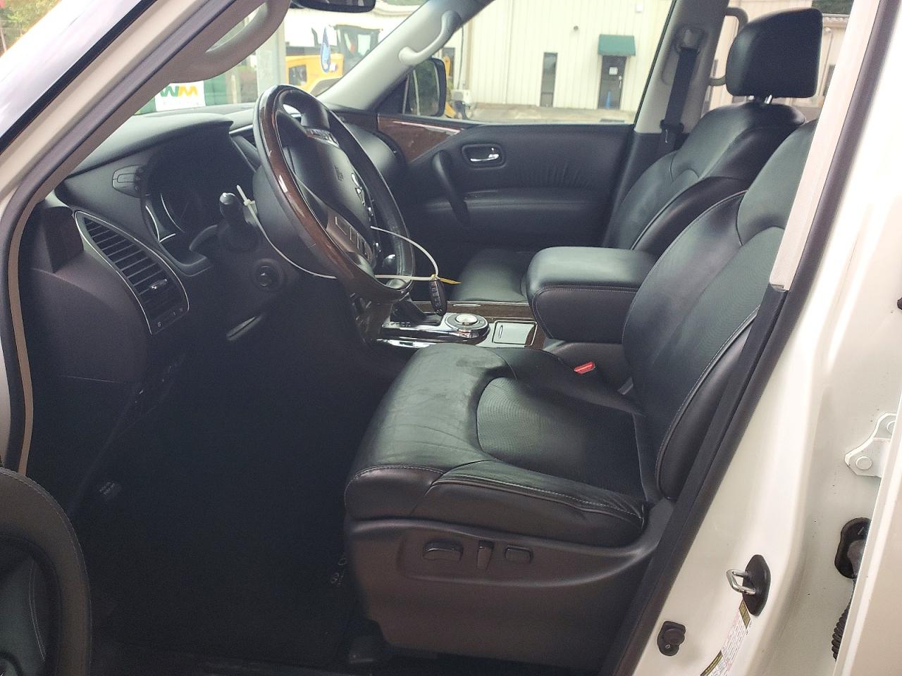 2016 Infiniti Qx80 Base White vin: JN8AZ2ND3G9800769