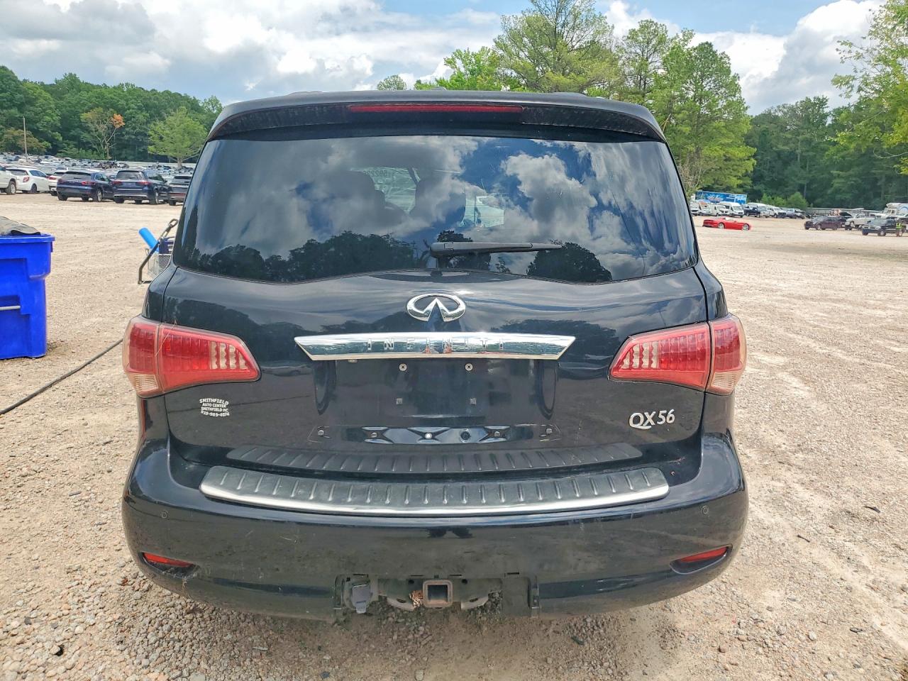 2012 Infiniti Qx56 Base Black vin: JN8AZ2ND4C9715949