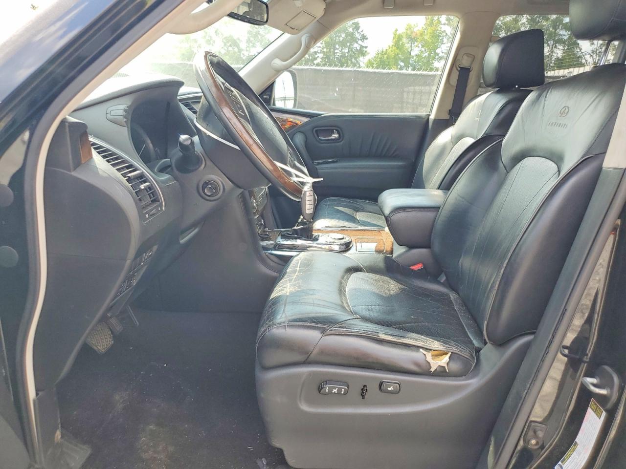 2012 Infiniti Qx56 Base Black vin: JN8AZ2ND5C9715328