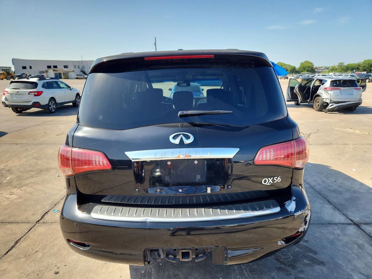 2011 Infiniti Qx56 Base Черный vin: JN8AZ2ND6B9701906