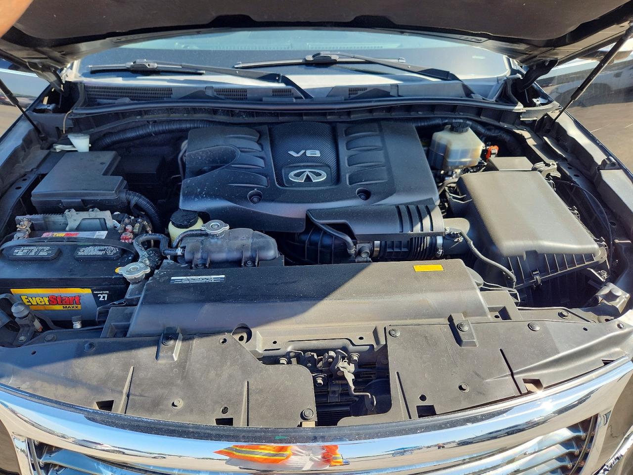 2011 Infiniti Qx56 Base Черный vin: JN8AZ2ND6B9701906