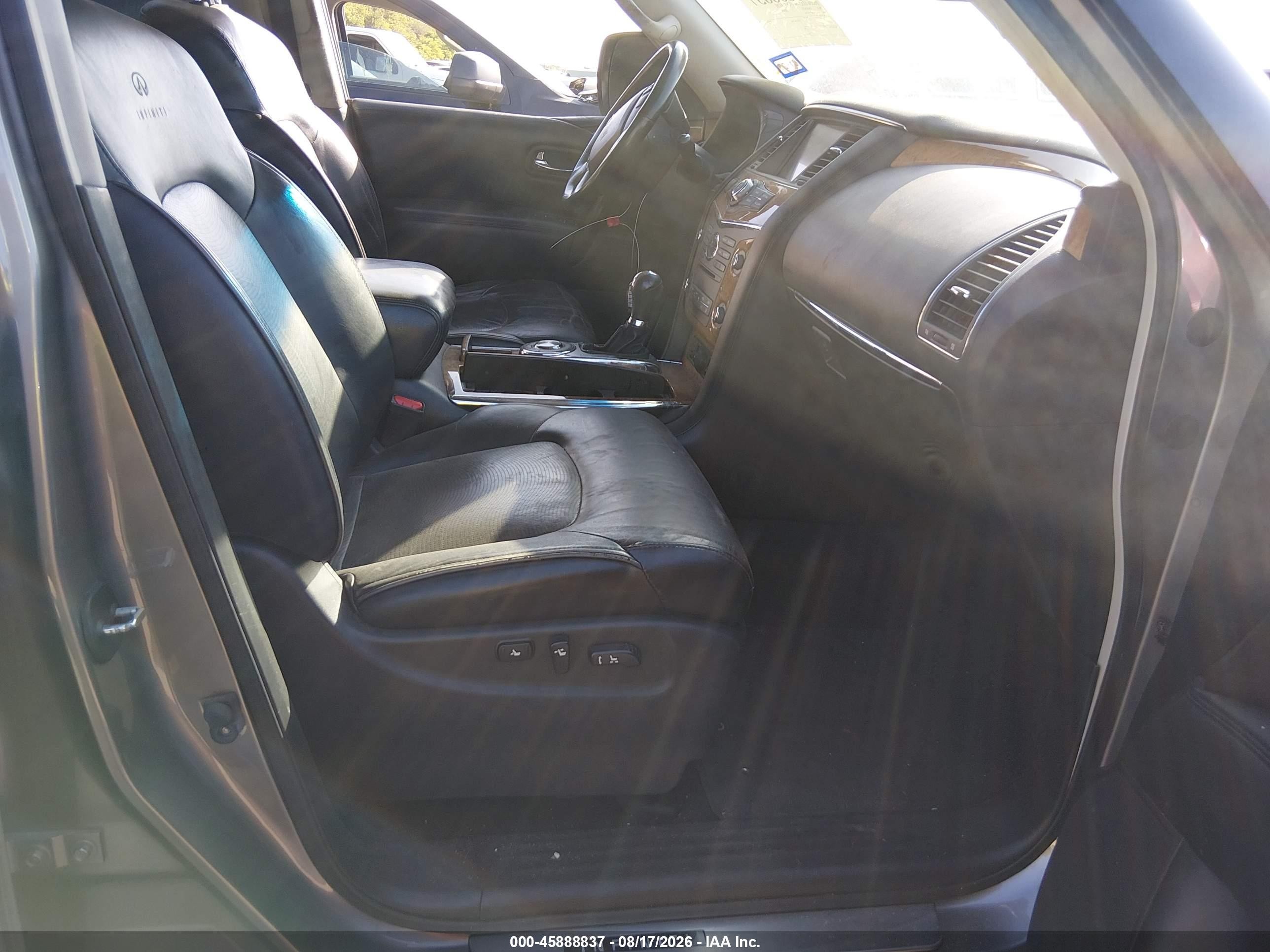 2014 Infiniti Qx80   Gray vin: JN8AZ2ND6E9750298