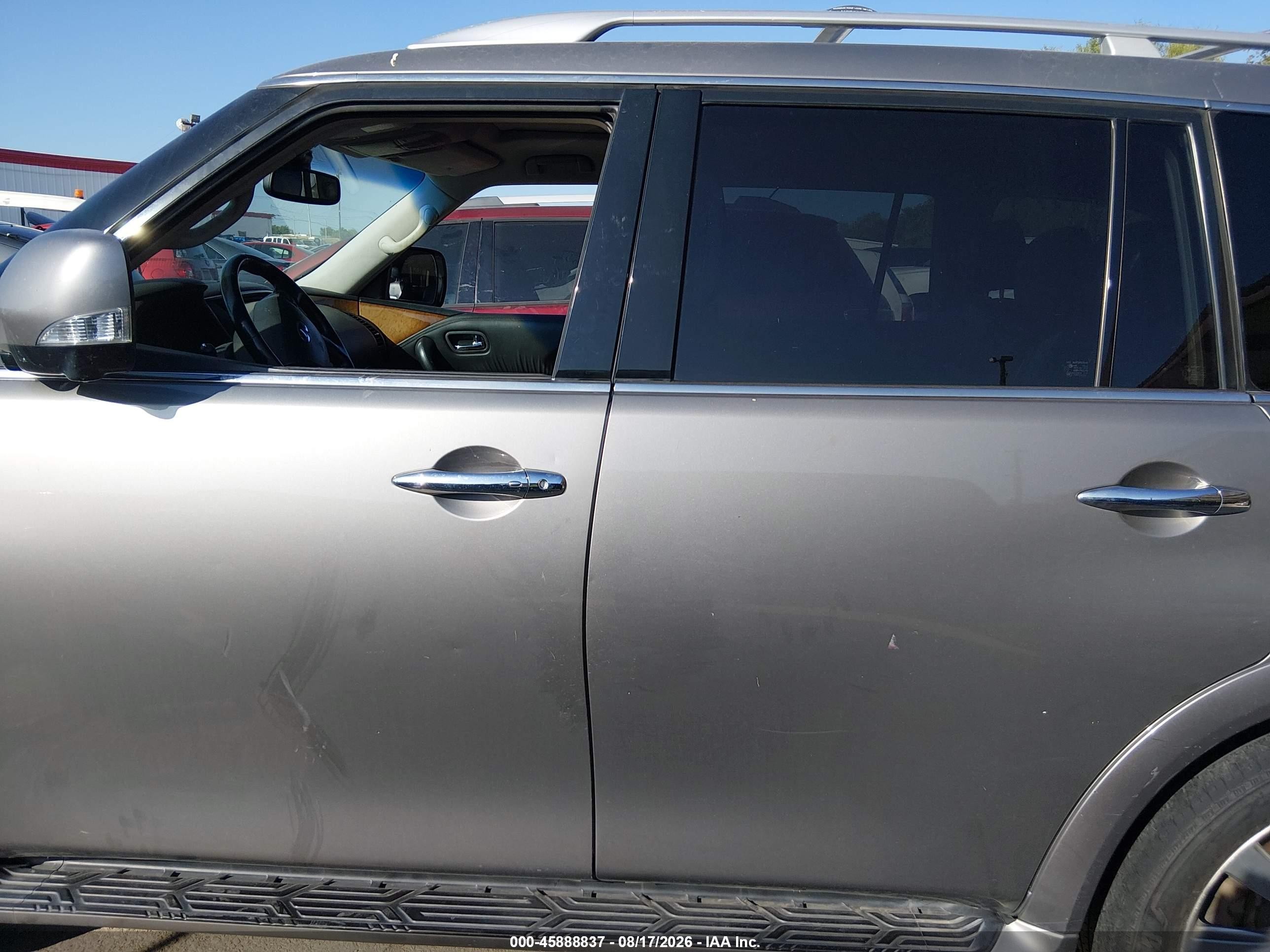 2014 Infiniti Qx80   Gray vin: JN8AZ2ND6E9750298