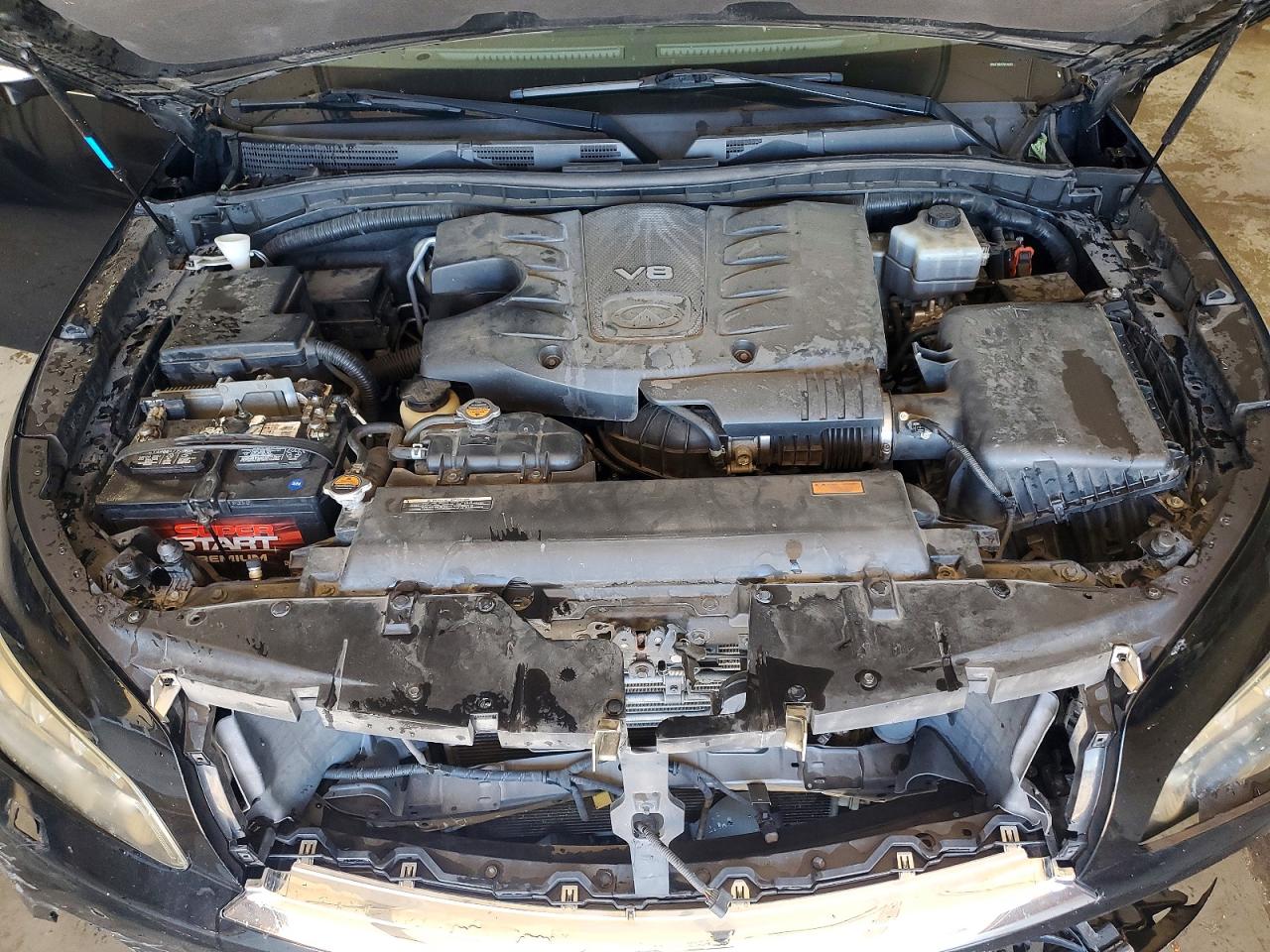 2012 Infiniti Qx56 Base Черный vin: JN8AZ2ND7C9716237