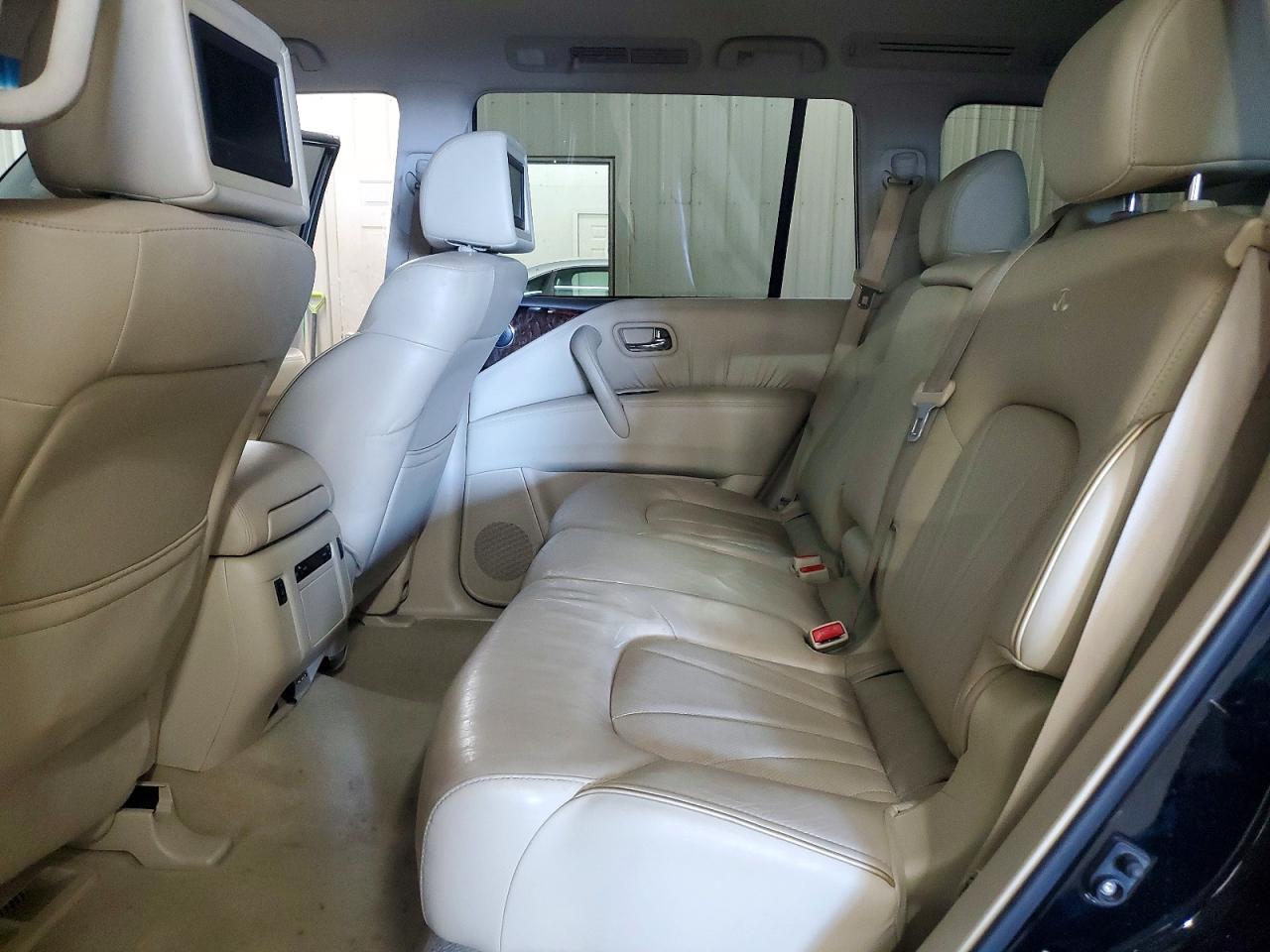 2012 Infiniti Qx56 Base Черный vin: JN8AZ2ND7C9716237