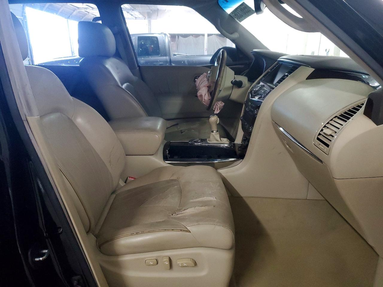 2012 Infiniti Qx56 Base Черный vin: JN8AZ2ND7C9716237
