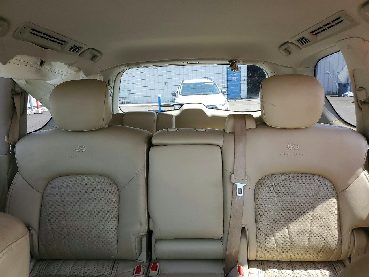 2012 Infiniti Qx56 Base Silver vin: JN8AZ2ND7C9716576