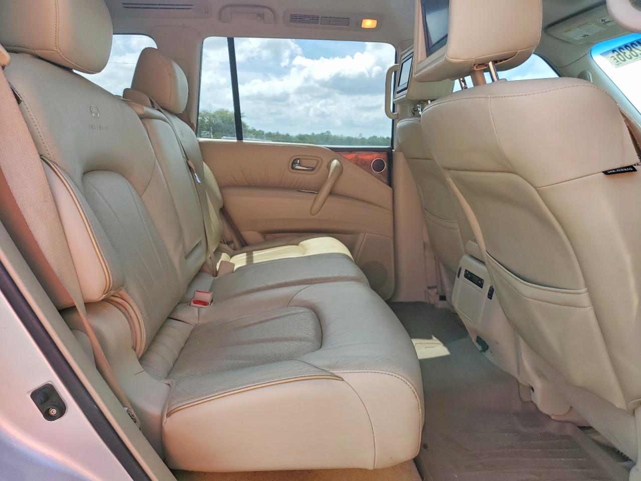 2012 Infiniti Qx56 Base Silver vin: JN8AZ2ND7C9716576